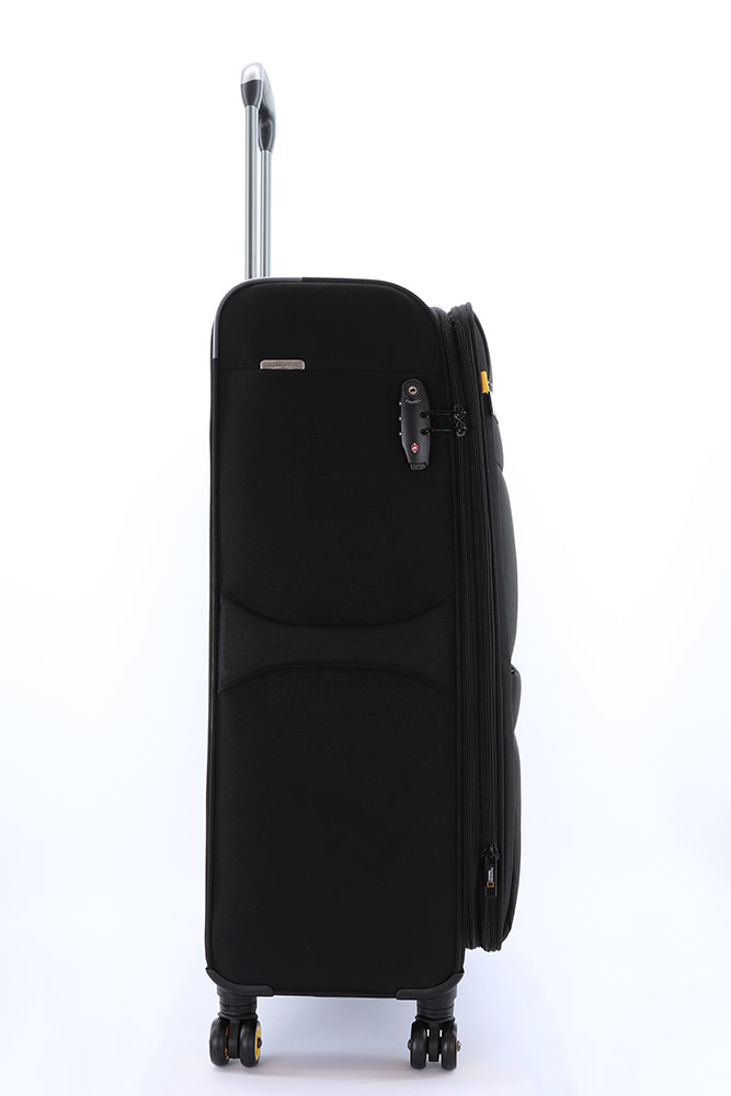 National Geographic Passage Stoffkoffer Weichschalenkoffer / Trolley / Reisekoffer - 71.5 cm - (Large) Schwarz