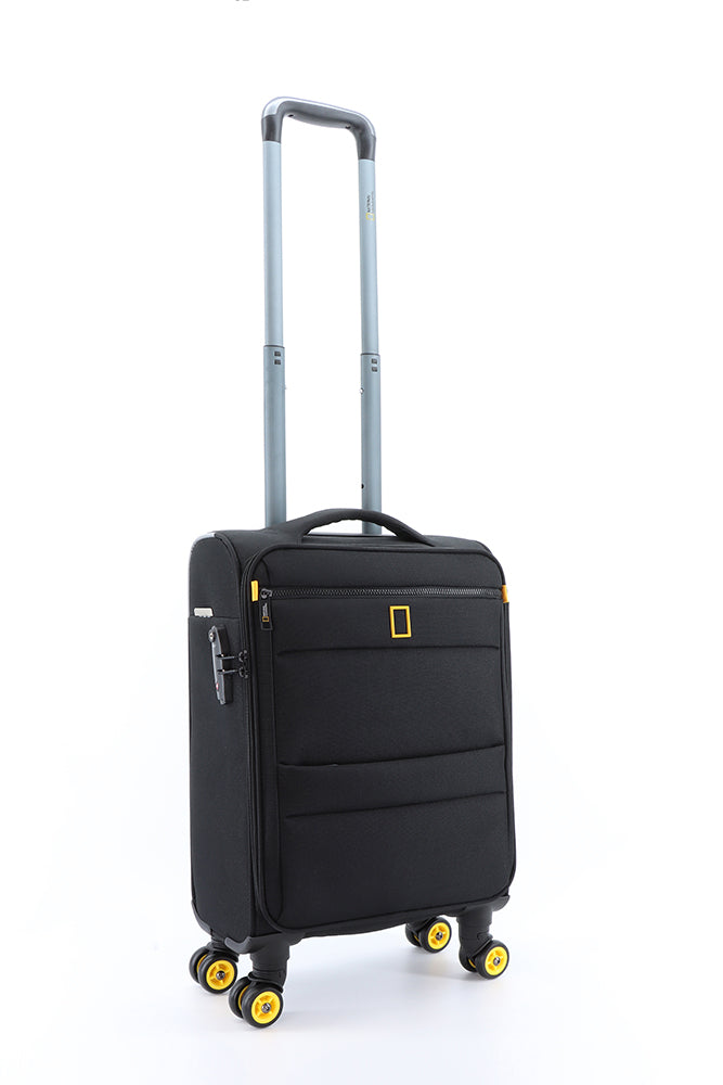 National Geographic - Passage Handgepäck Weichschalenkoffer / Trolley / Reisekoffer - 55 cm - (Small) Passage - Schwarz