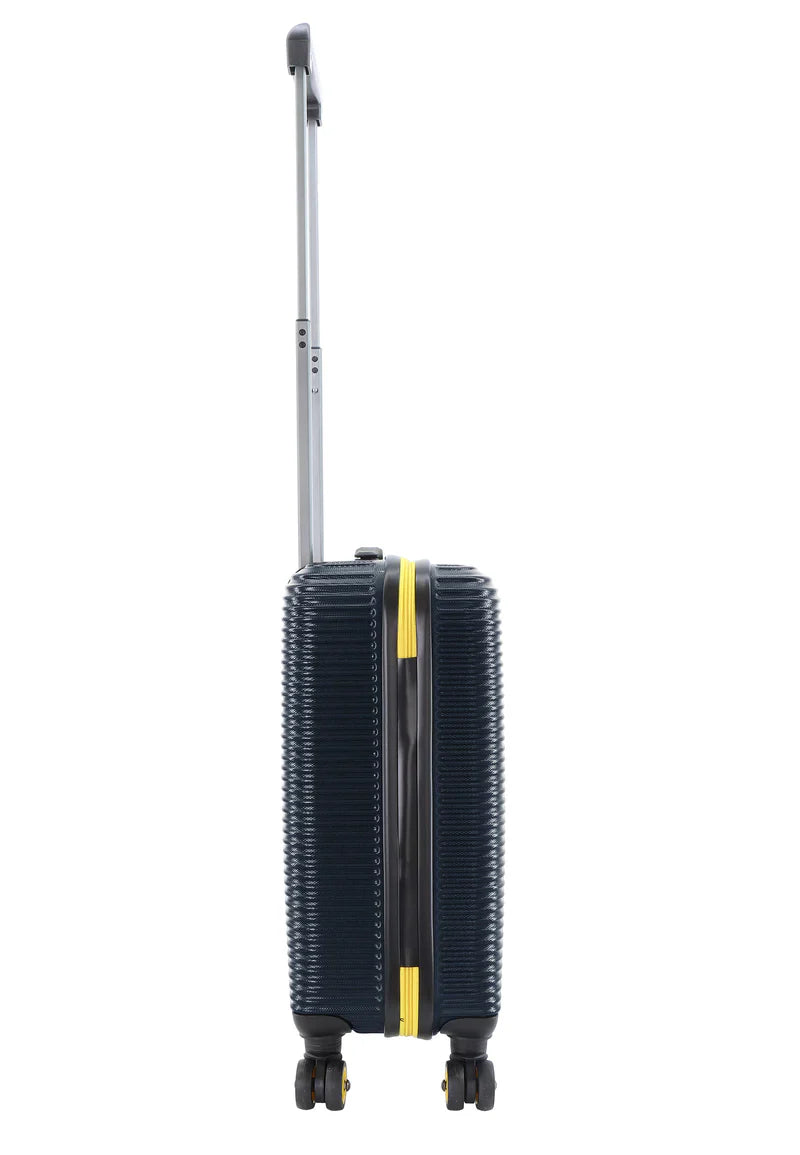 National Geographic - Abroad Handgepäck Hartschalenkoffer / Trolley / Reisekoffer - 54 cm - (Small) - Schwarz