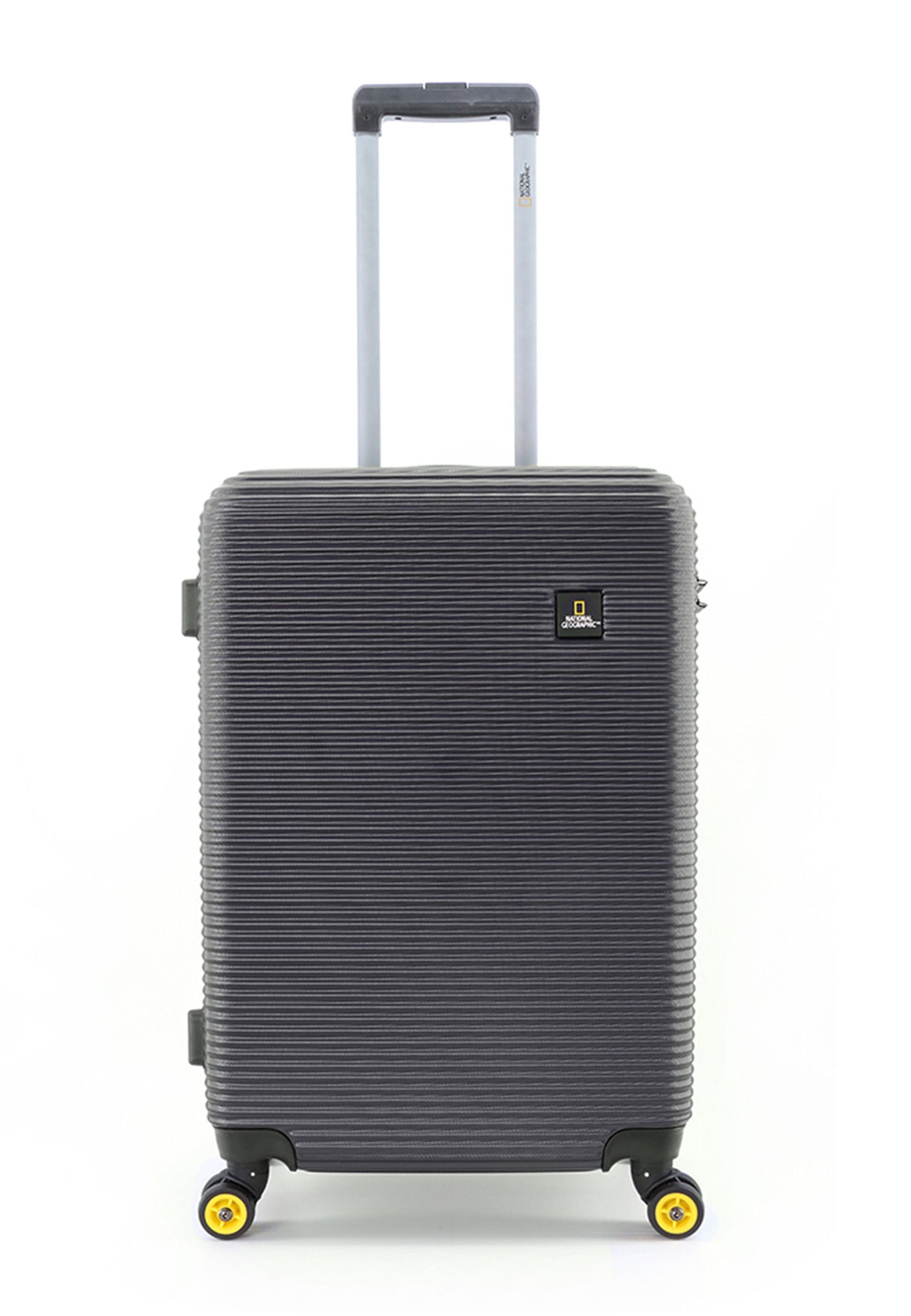 National Geographic - Abroad Hartschalenkoffer / Trolley / Reisekoffer - 67 cm - (Medium) - Schwarz