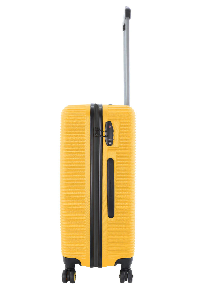 National Geographic - Abroad Hartschalenkoffer / Trolley / Reisekoffer - 67 cm - (Medium) - Gelb