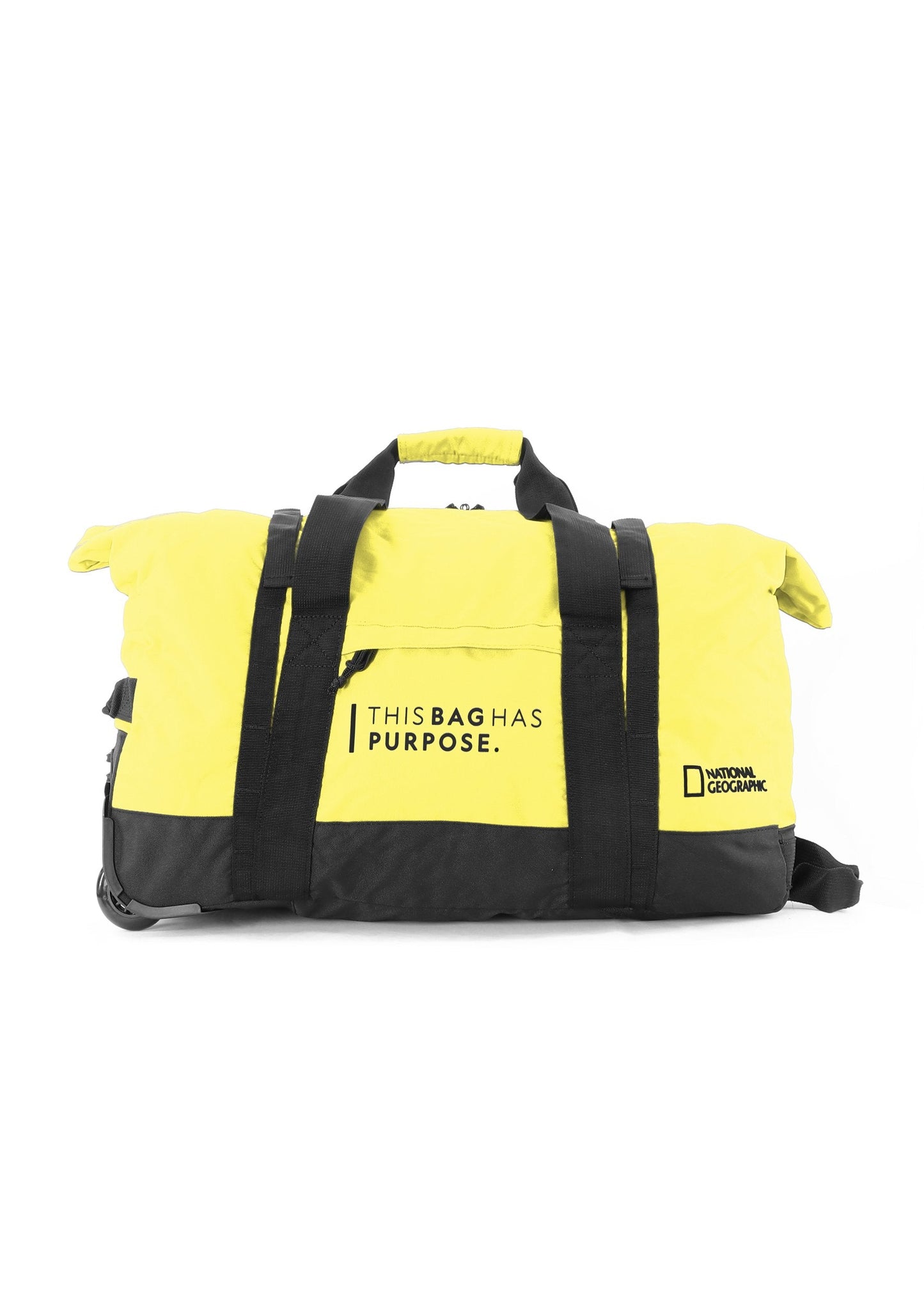 National Geographic - Pathway Rollentasche / Trollytasche / Reisetasche mit Rollen - 48L - Gelb
