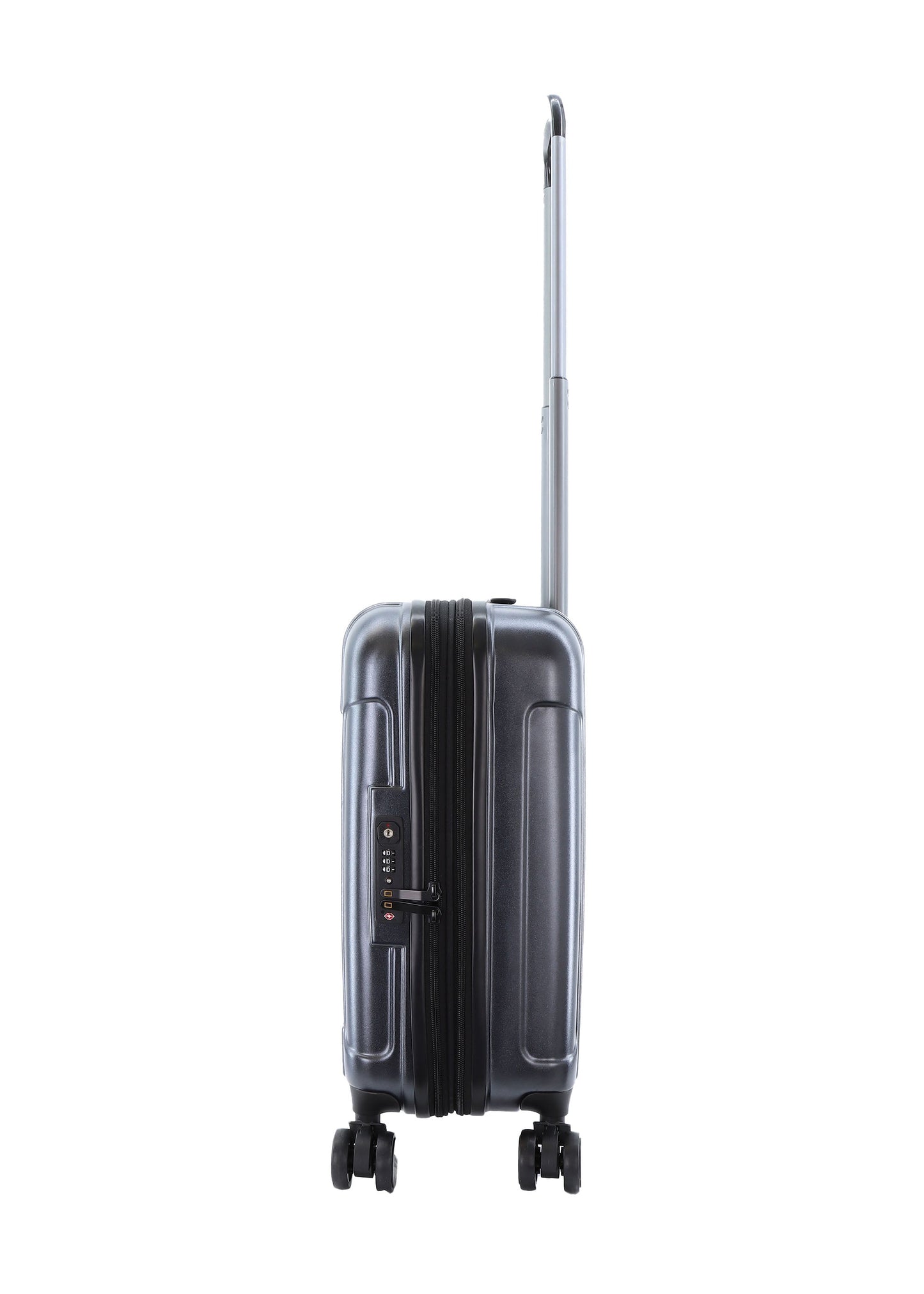 National Geographic - Canyon Handgepäck Hartschalenkoffer / Trolley / Reisekoffer - 55 cm - (Small) - Schwarz