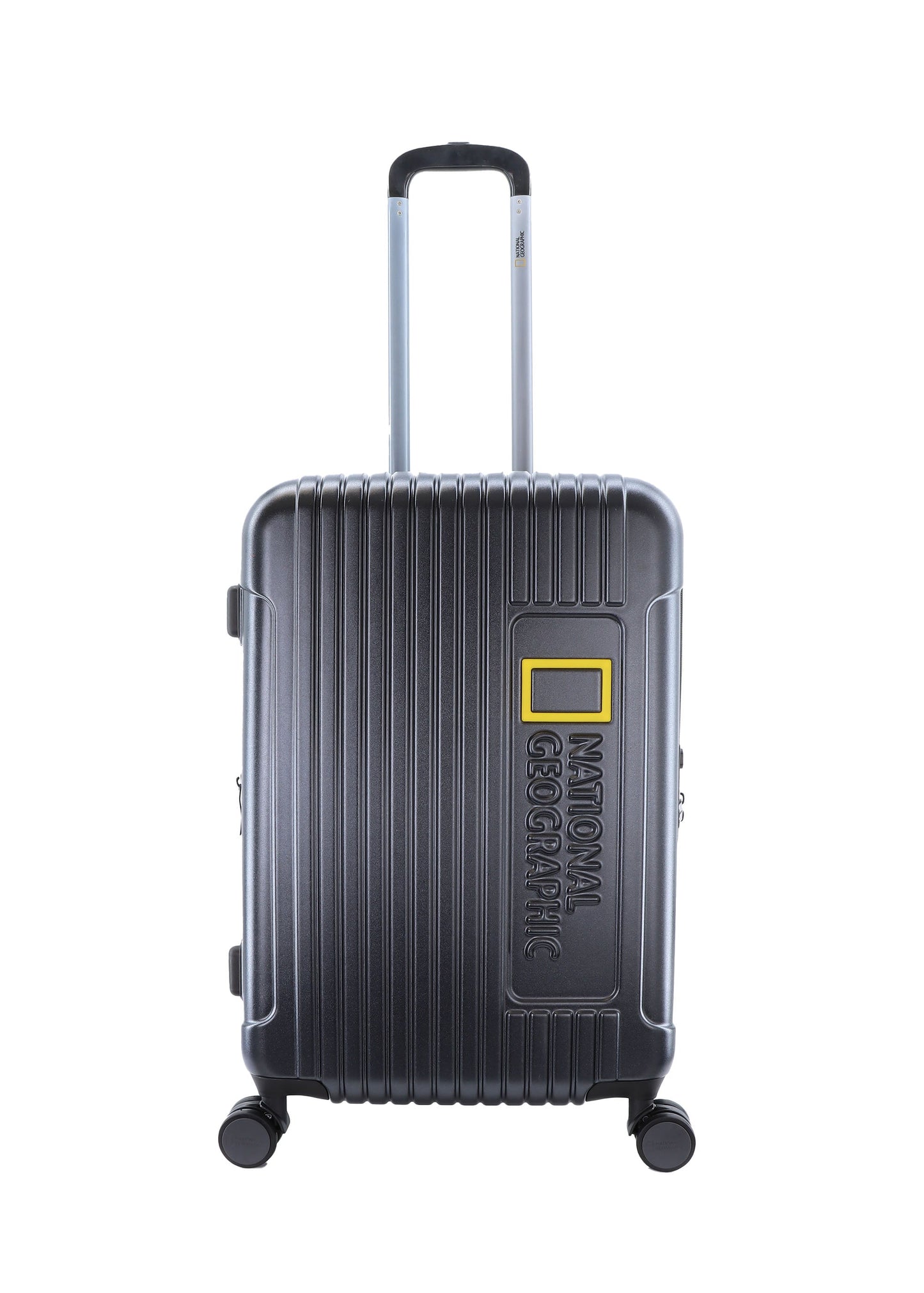 National Geographic - Canyon Hartschalenkoffer / Trolley / Reisekoffer - 67 cm - (Medium) - Schwarz