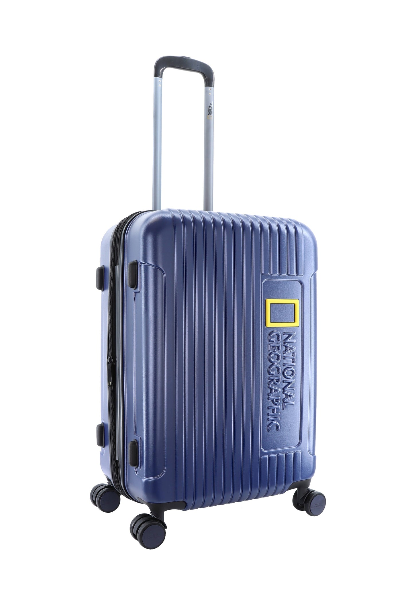 National Geographic - Canyon Hartschalenkoffer / Trolley / Reisekoffer - 67 cm - (Medium) - Blau / Lila
