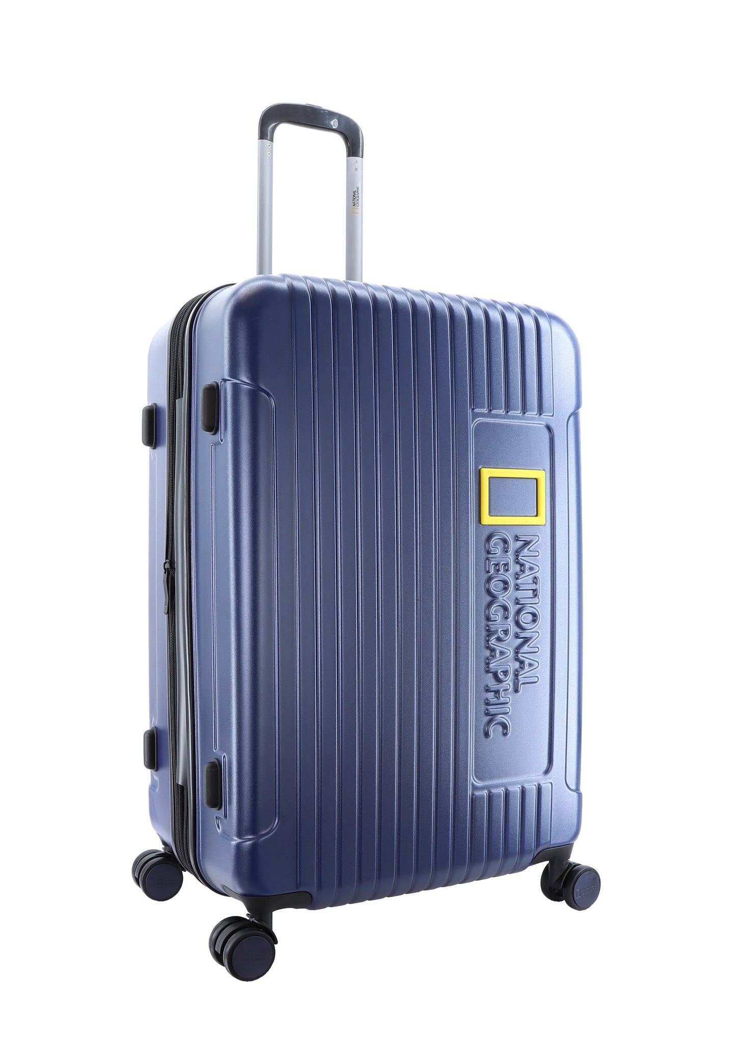 National Geographic - Canyon Hartschalenkoffer / Trolley / Reisekoffer - 77 cm - (Large) - Blau / Lila