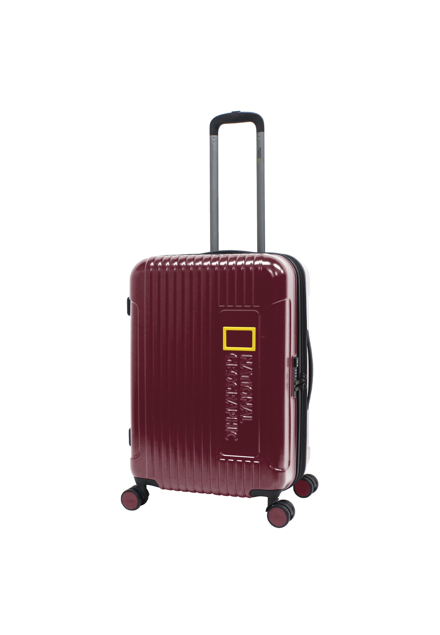 National Geographic - Canyon Hartschalenkoffer / Trolley / Reisekoffer - 67 cm - (Medium) - Rot