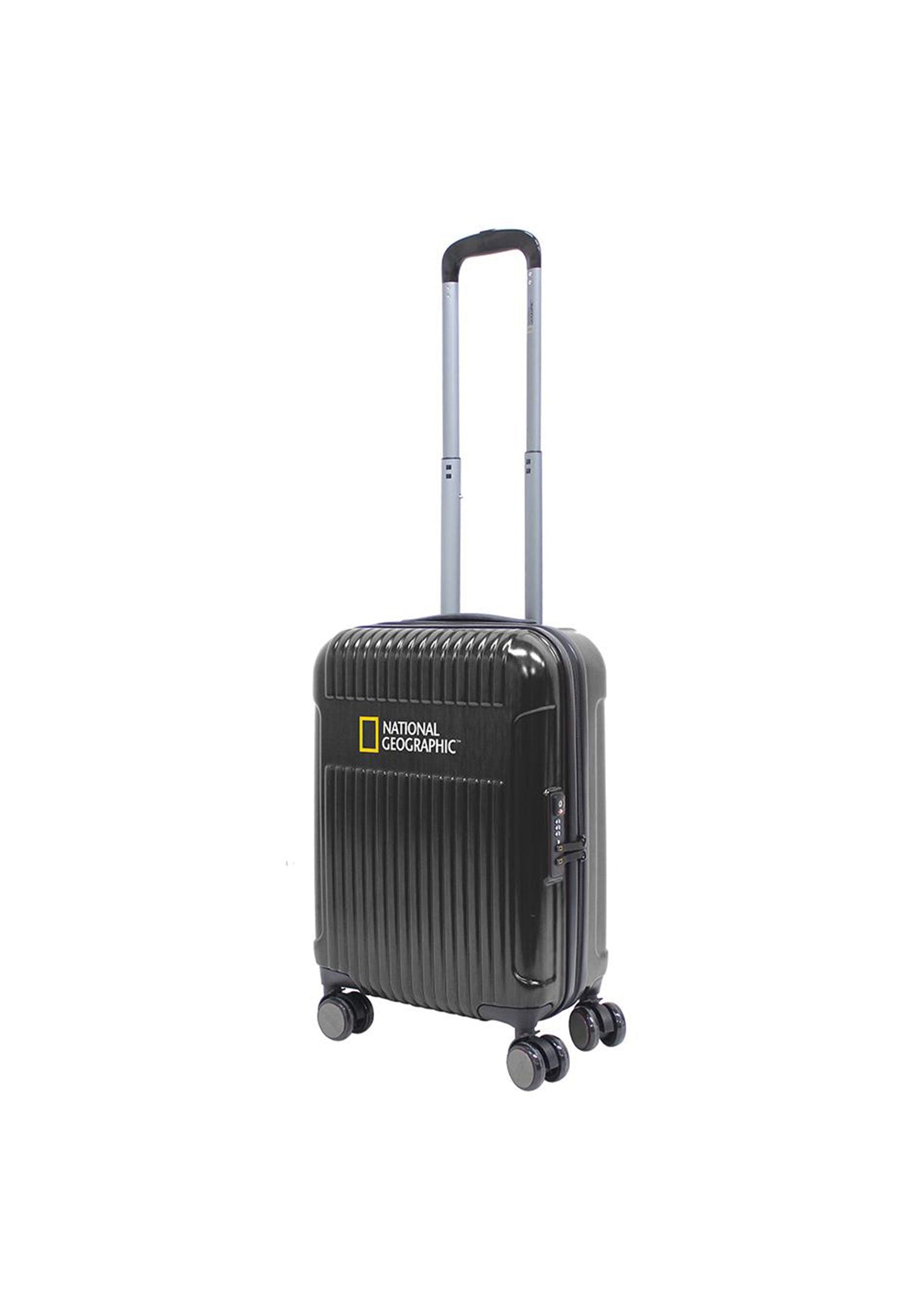 National Geographic - Transit Handgepäck Hartschalenkoffer / Trolley / Reisekoffer - 55cm - (Small) Schwarz