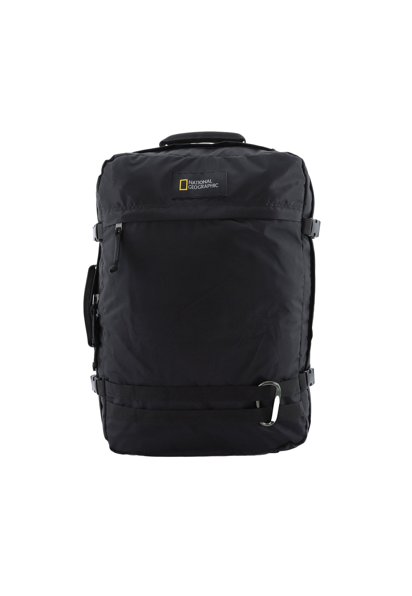 National Geographic - Hybrid Rucksack / Schultertasche / Umhängetasche / Aktentasche - 32L - Schwarz