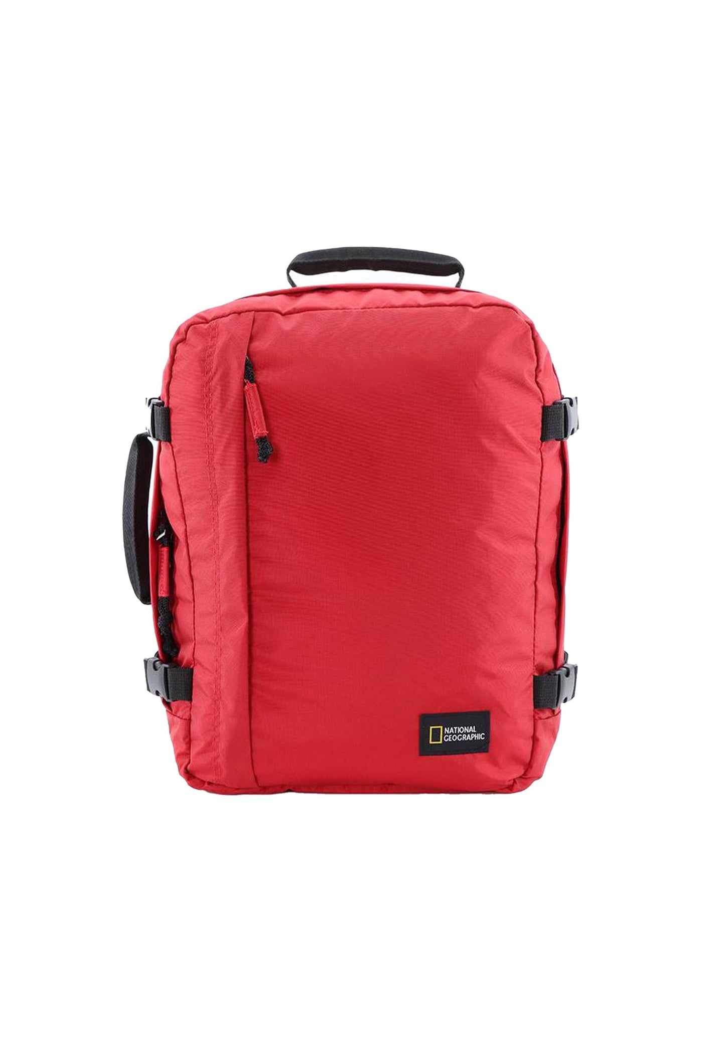 National Geographic - Hybrid Rucksack / Schultertasche / Umhängetasche / Aktentasche - 23L Rot