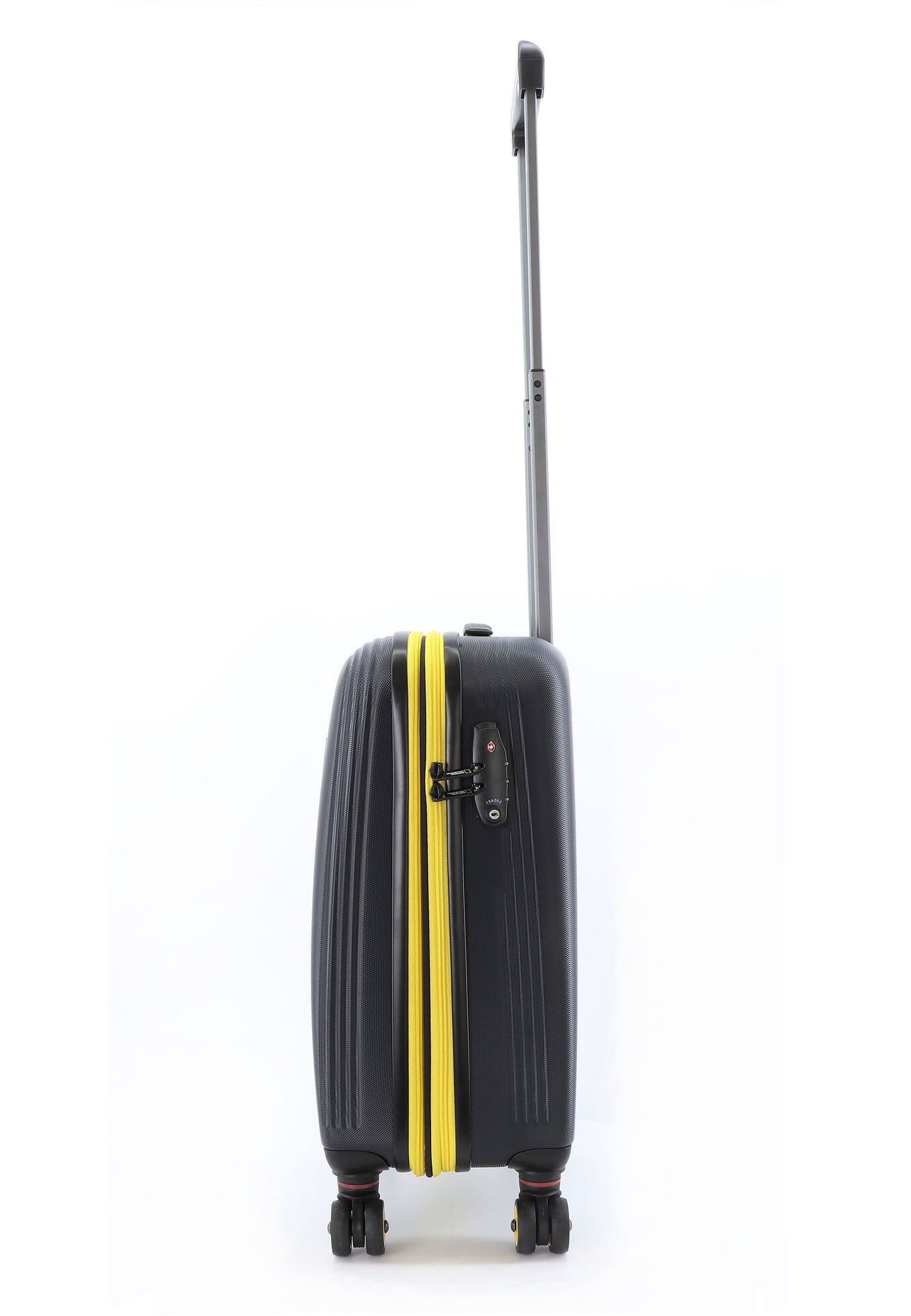 National Geographic - Aerodrome Handgepäck Hartschalenkoffer / Trolley / Reisekoffer - 54 cm - (Small) - Schwarz