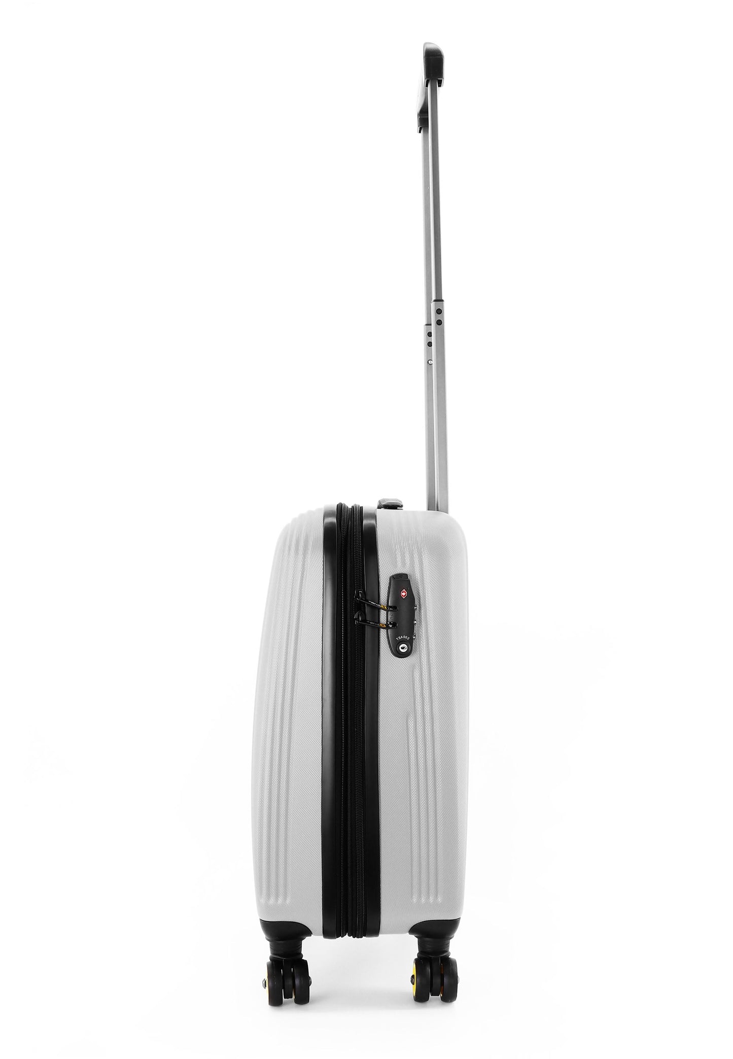 National Geographic - Aerodrome Handgepäck Hartschalenkoffer / Trolley / Reisekoffer - 54 cm - (Small) - Silber