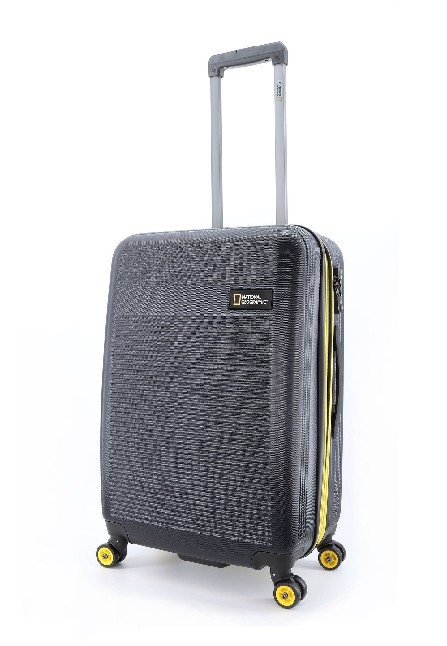 National Geographic - Aerodrome Hartschalenkoffer / Trolley / Reisekoffer - 67 cm - (Medium) - Schwarz