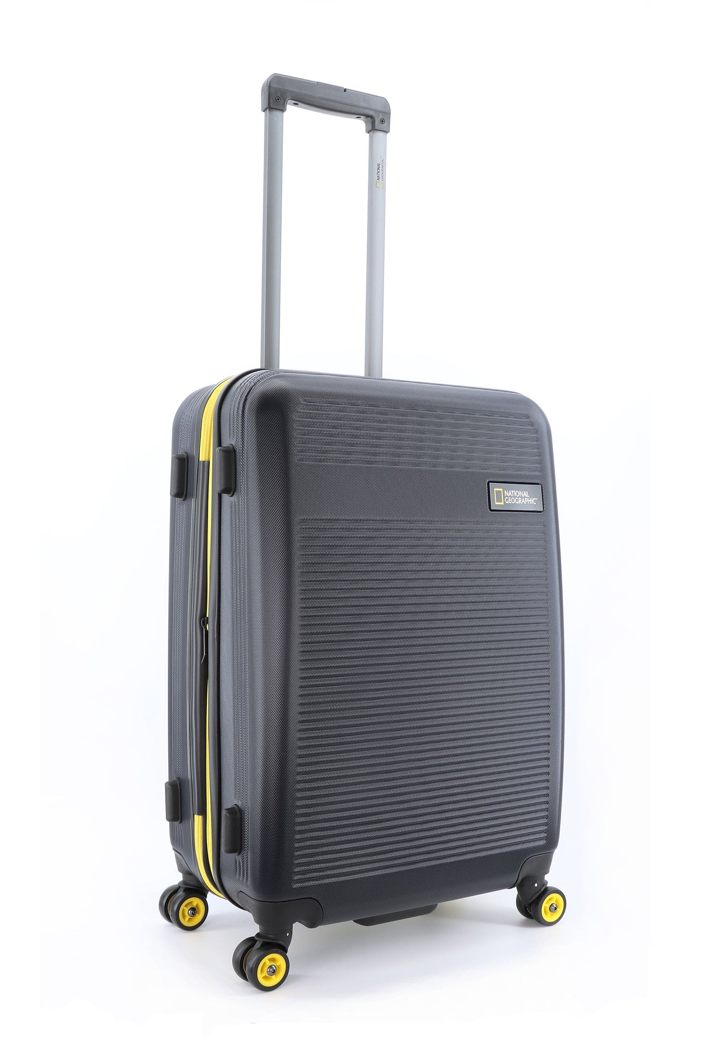 National Geographic - Aerodrome Hartschalenkoffer / Trolley / Reisekoffer - 67 cm - (Medium) - Schwarz