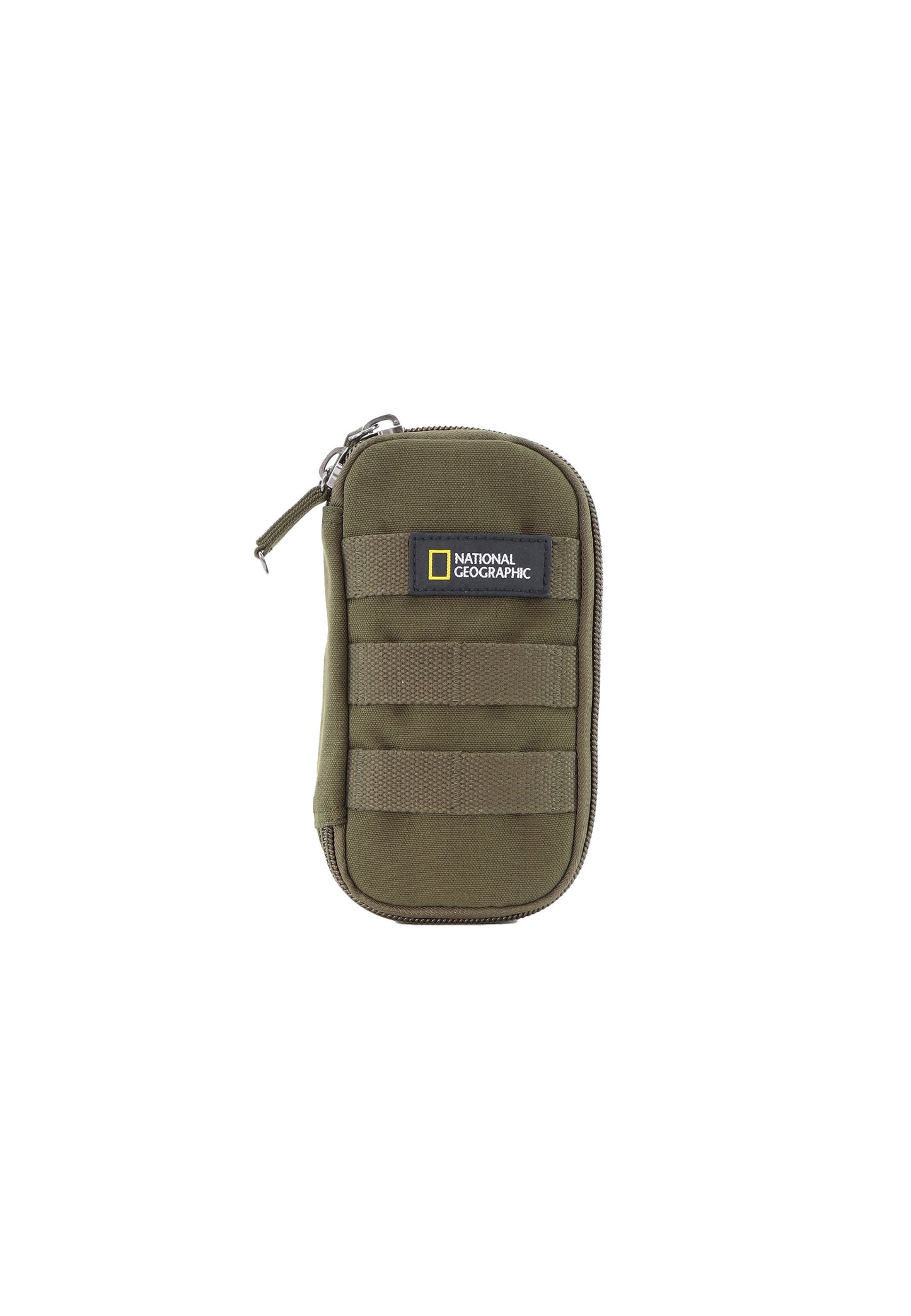 National Geographic - Milestone Vertikale Tasche mit Netzfach - 22cm Khaki