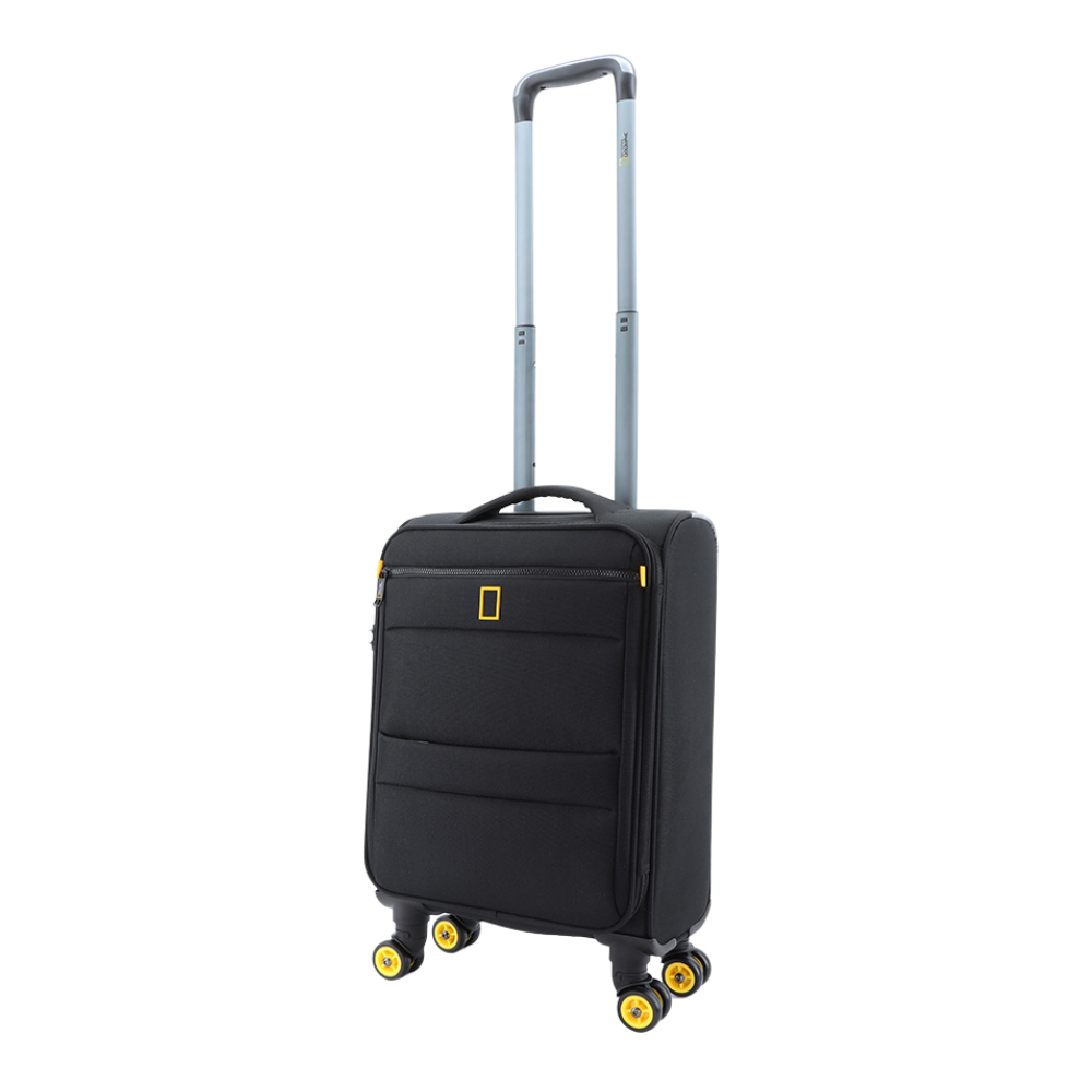 National Geographic - Passage Handgepäck Weichschalenkoffer / Trolley / Reisekoffer - 55 cm - (Small) Passage - Schwarz