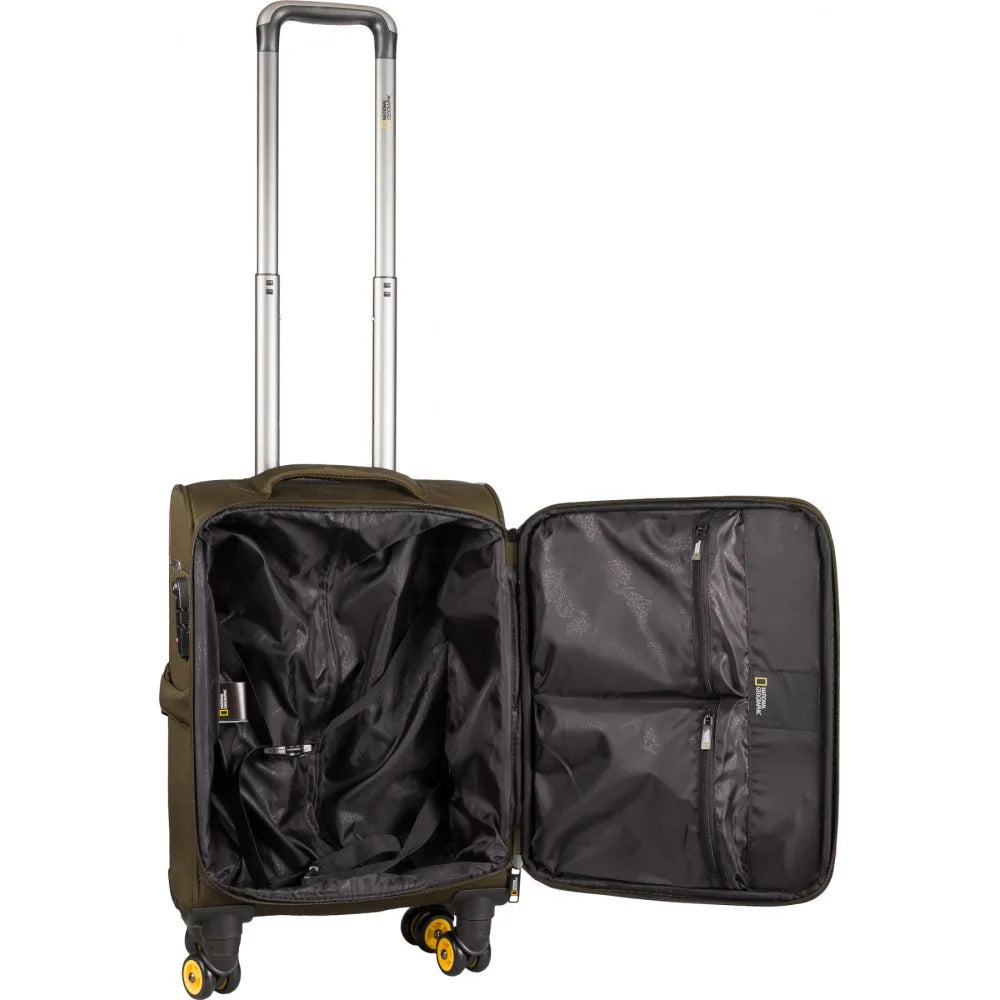 National Geographic - Passage Handgepäck Weichschalenkoffer / Trolley / Reisekoffer - 55 cm - (Small) Passage - Khaki