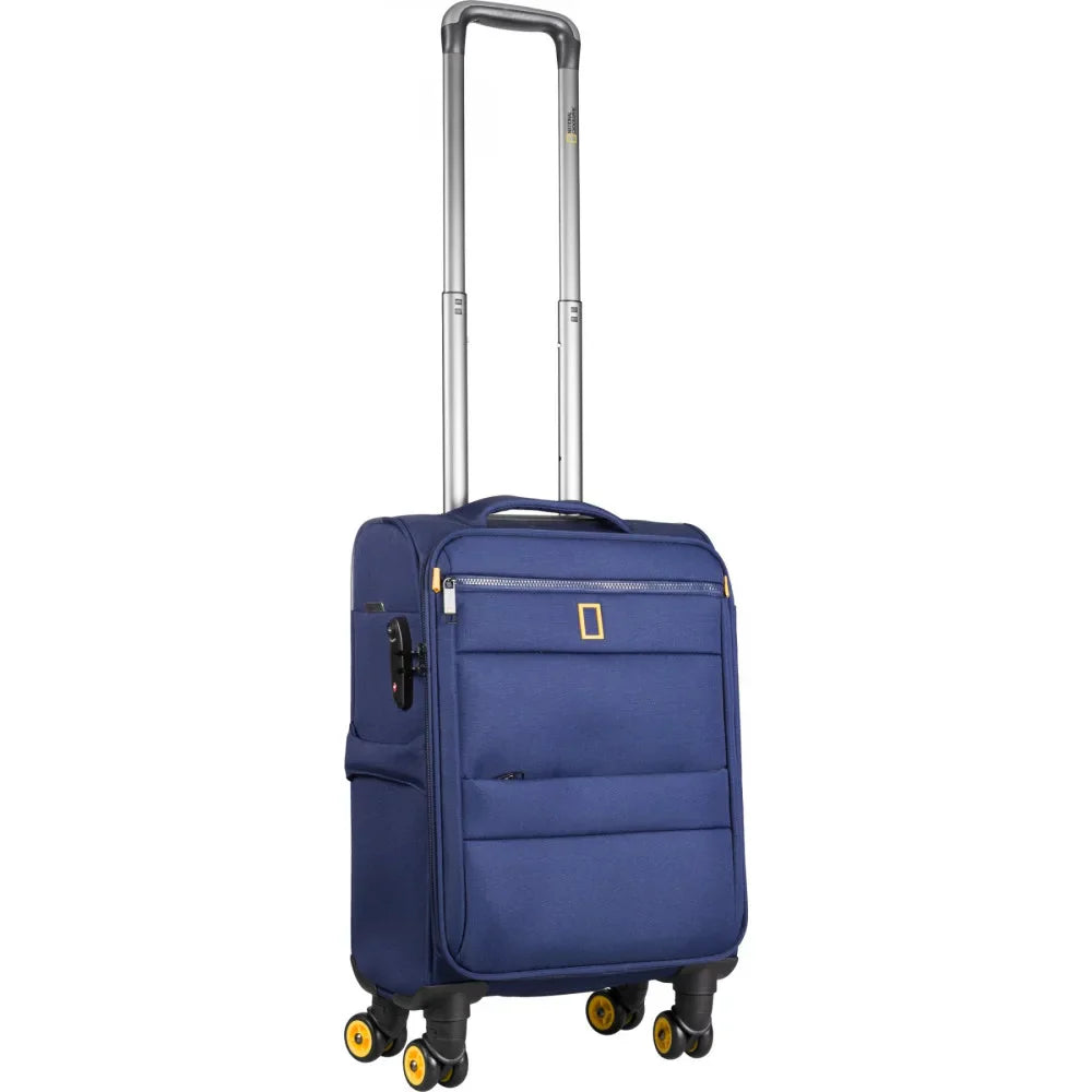 National Geographic - Passage Handgepäck Weichschalenkoffer / Trolley / Reisekoffer - 55 cm - (Small) Passage - Blau