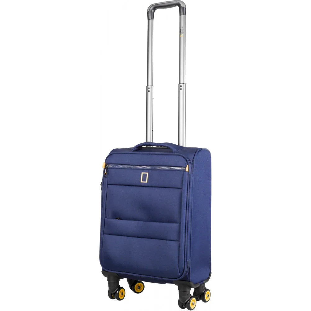 National Geographic - Passage Handgepäck Weichschalenkoffer / Trolley / Reisekoffer - 55 cm - (Small) Passage - Blau