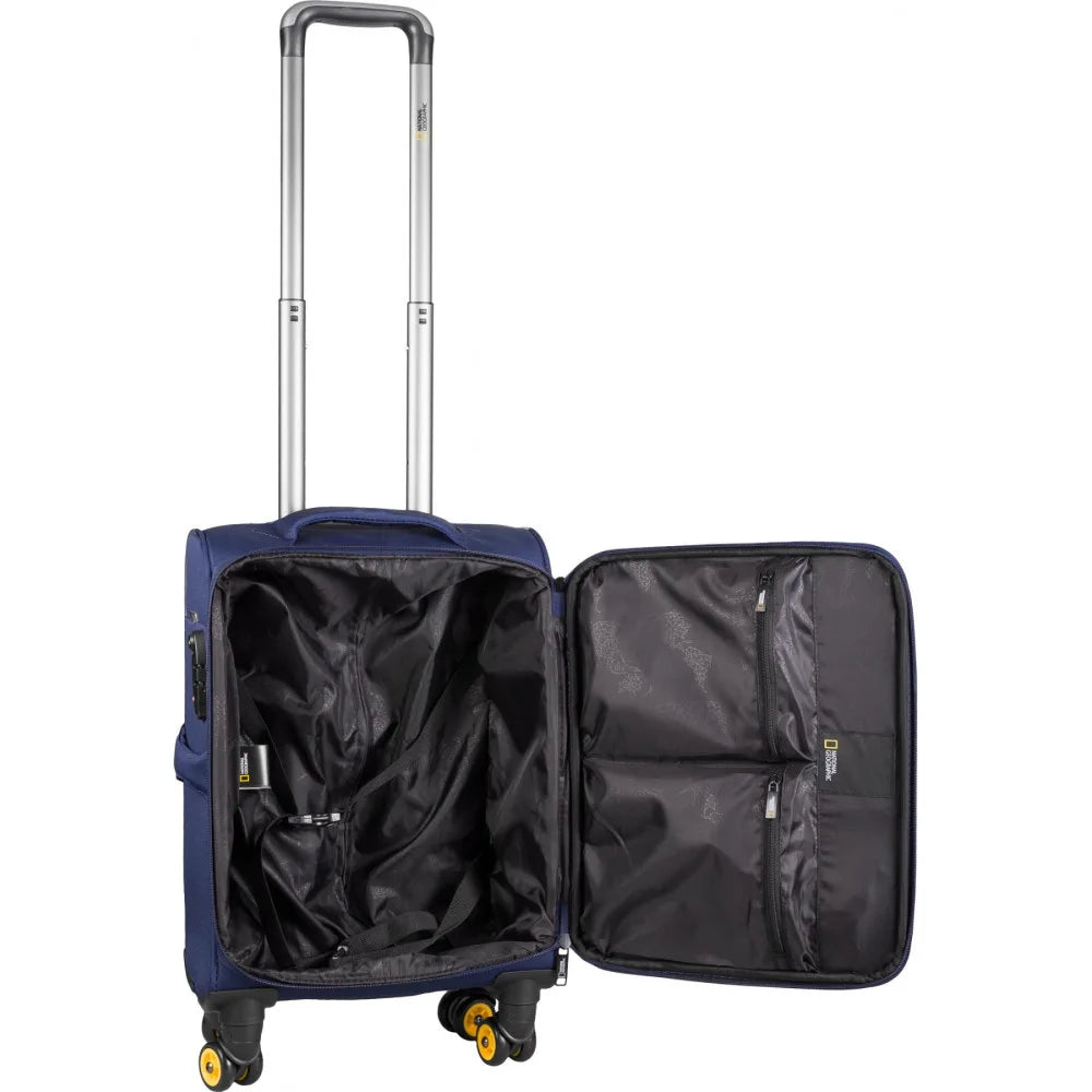 National Geographic - Passage Handgepäck Weichschalenkoffer / Trolley / Reisekoffer - 55 cm - (Small) Passage - Blau