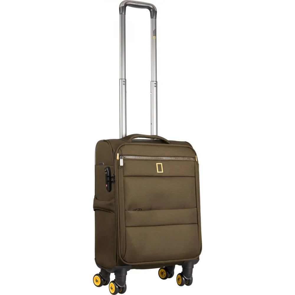 National Geographic - Passage Handgepäck Weichschalenkoffer / Trolley / Reisekoffer - 55 cm - (Small) Passage - Khaki