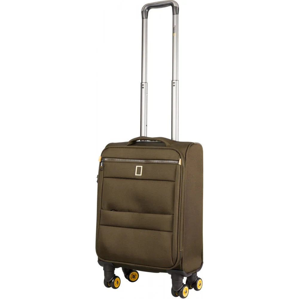 National Geographic - Passage Handgepäck Weichschalenkoffer / Trolley / Reisekoffer - 55 cm - (Small) Passage - Khaki