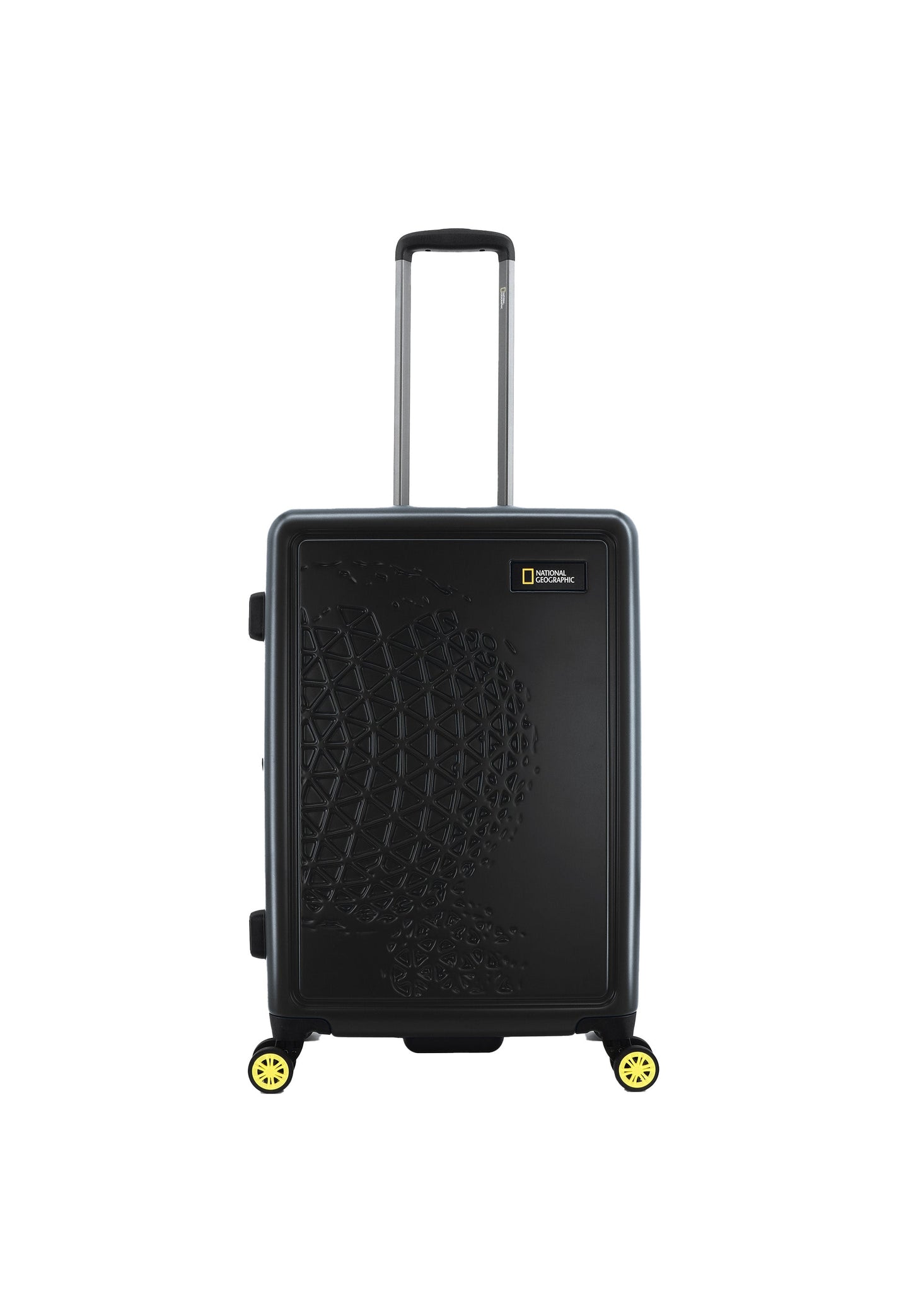 National Geographic - Globe Hartschalenkoffer / Trolley / Reisekoffer - 67 cm - (Medium) Schwarz