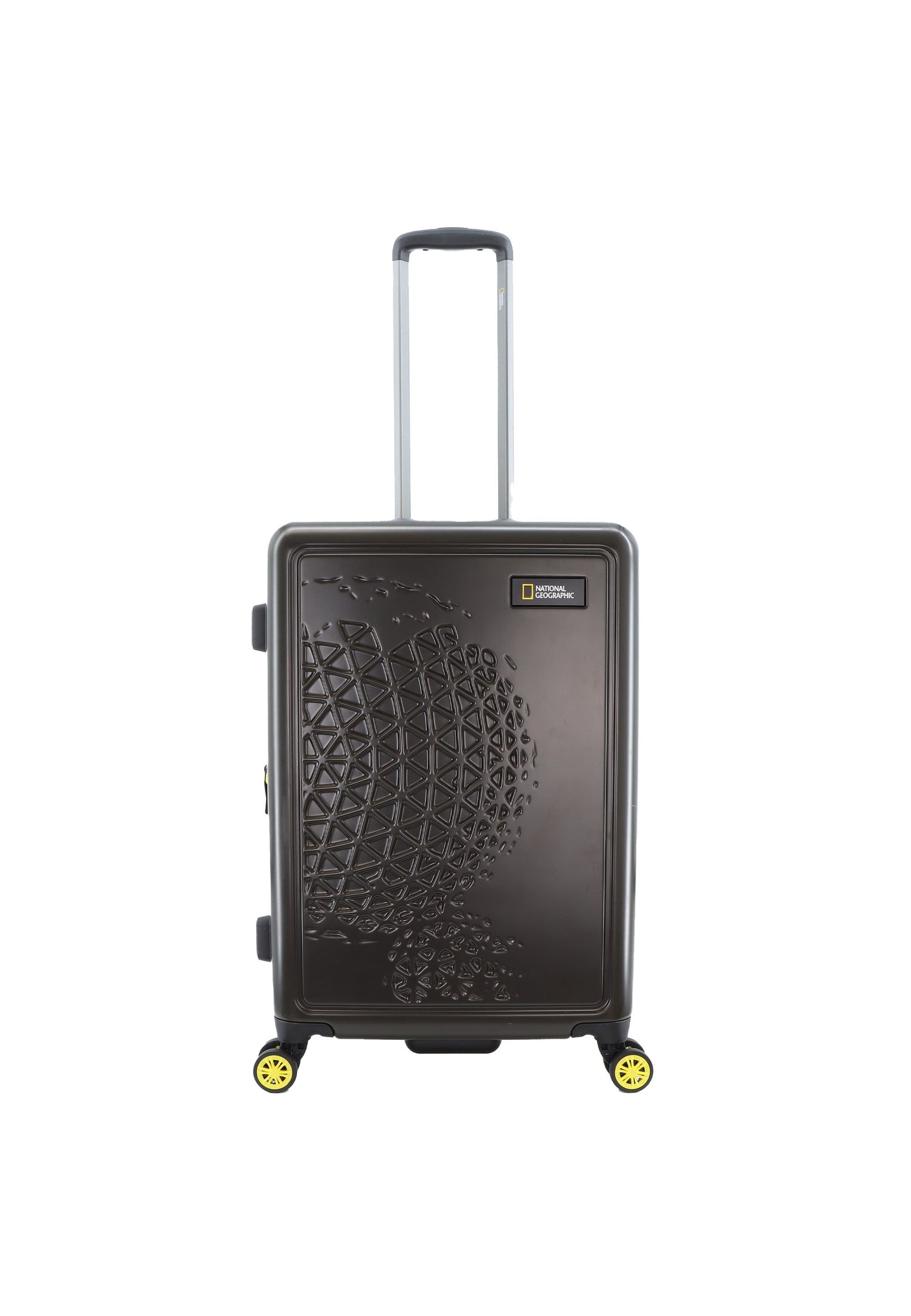 National Geographic - Globe Hartschalen-Kofferset / Trolley-Set / Reisekofferset - (S/M/L) Schwarz