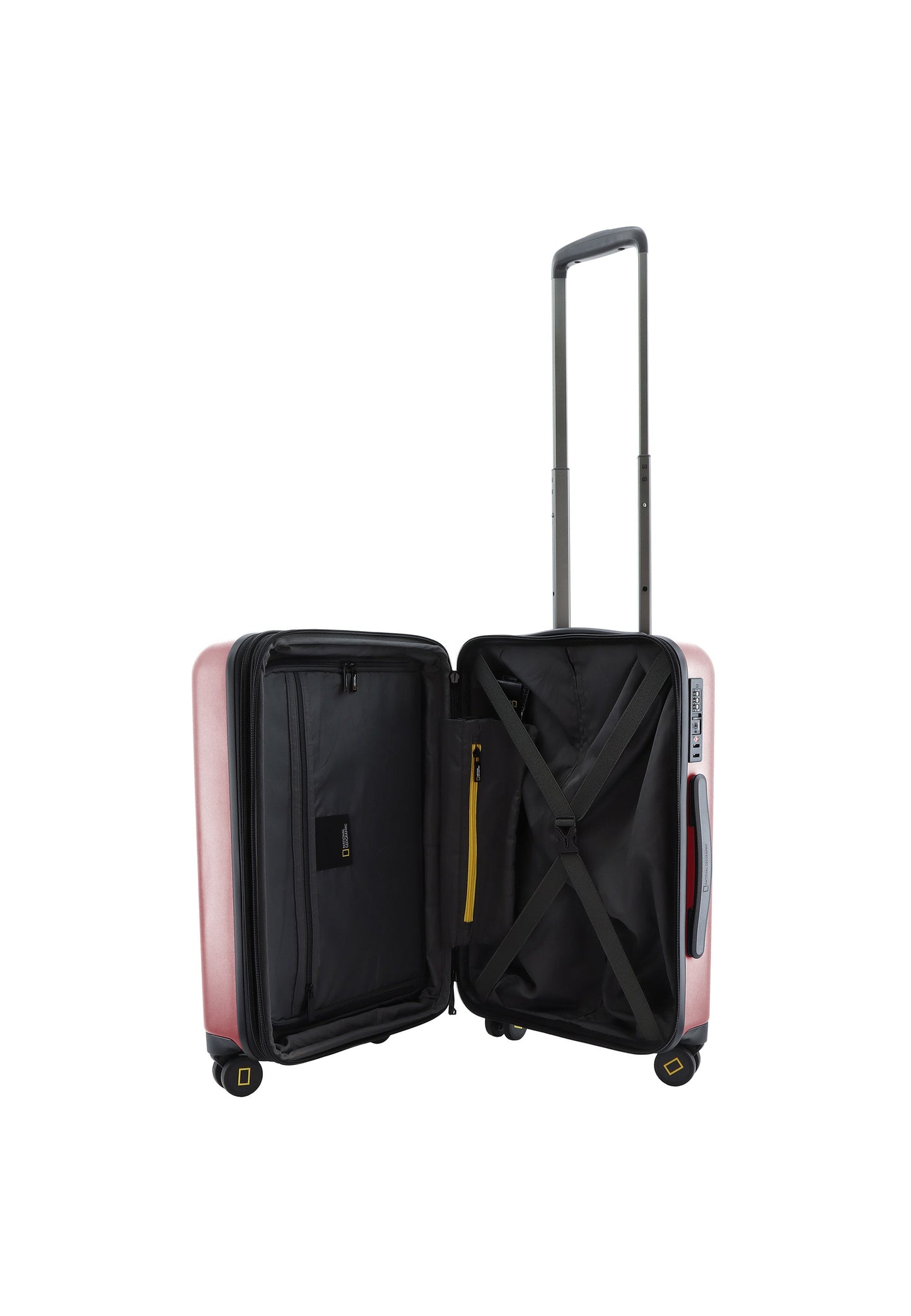 National Geographic Cruise Handgepäck Hartschalenkoffer / Trolley / Reisekoffer - 55 cm - (Small) Rot