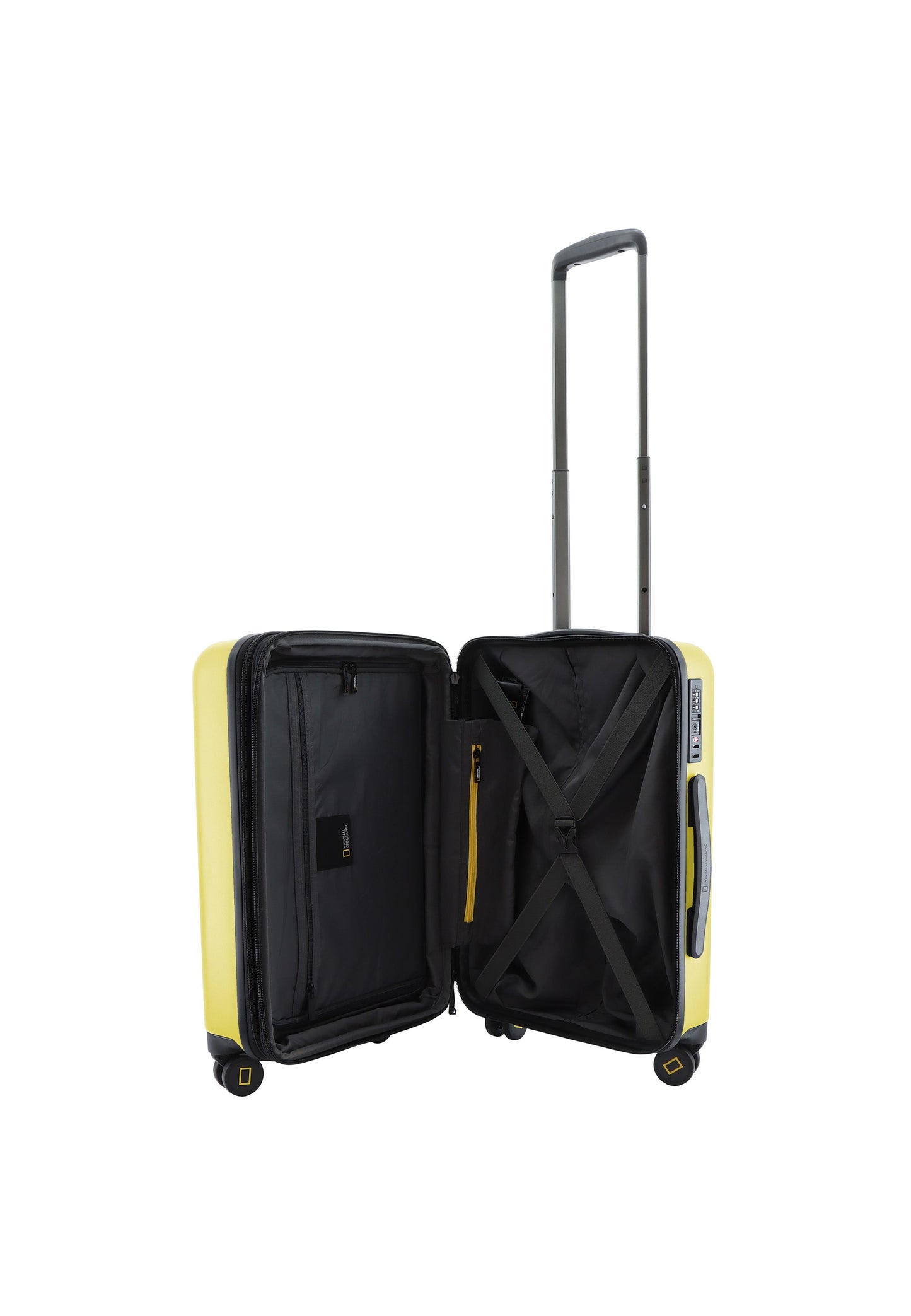 National Geographic Cruise Handgepäck Hartschalenkoffer / Trolley / Reisekoffer - 55 cm - (Small) Gelb