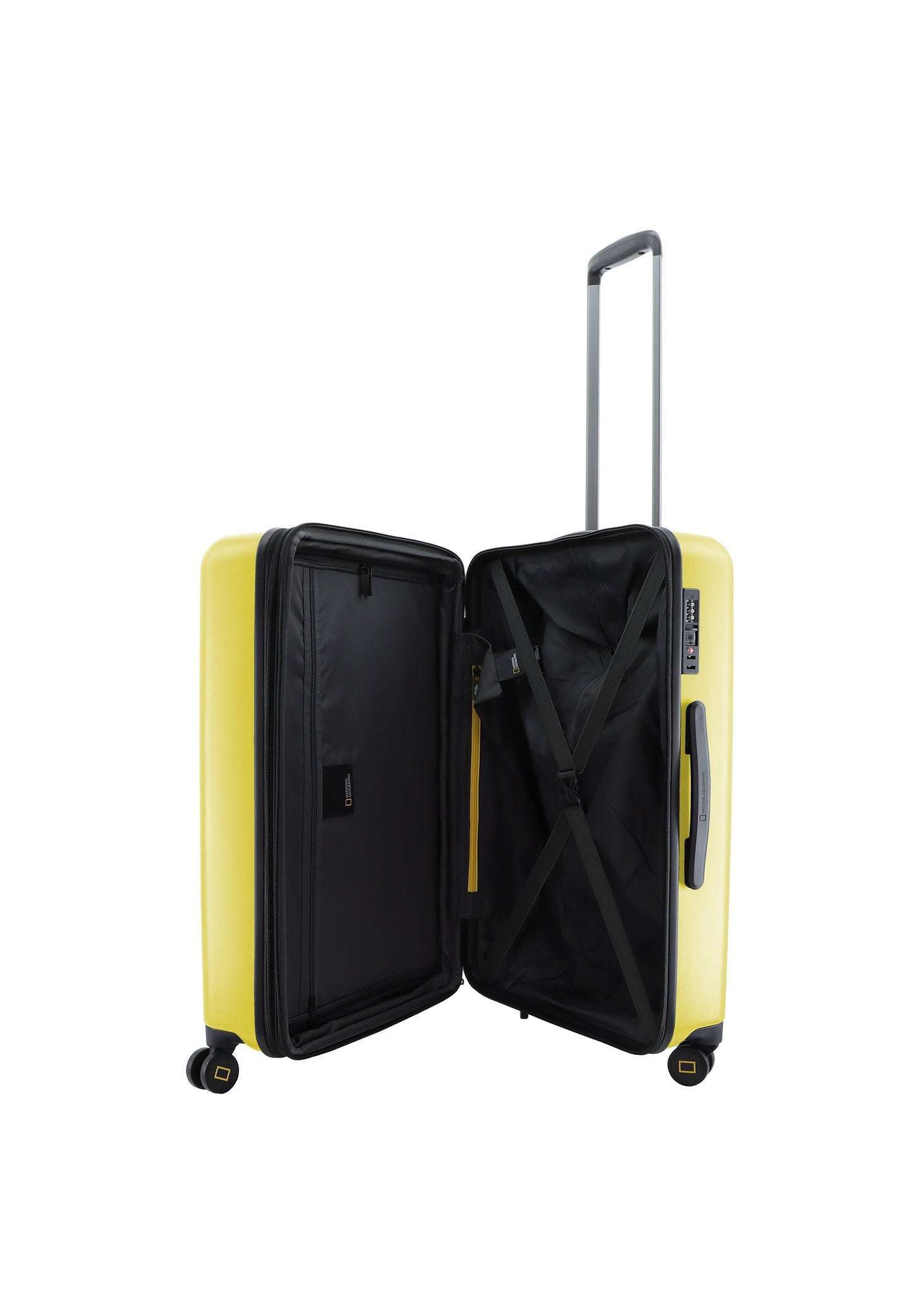 National Geographic Cruise Hartschalenkoffer / Trolley / Reisekoffer - 67 cm - (Medium) Gelb