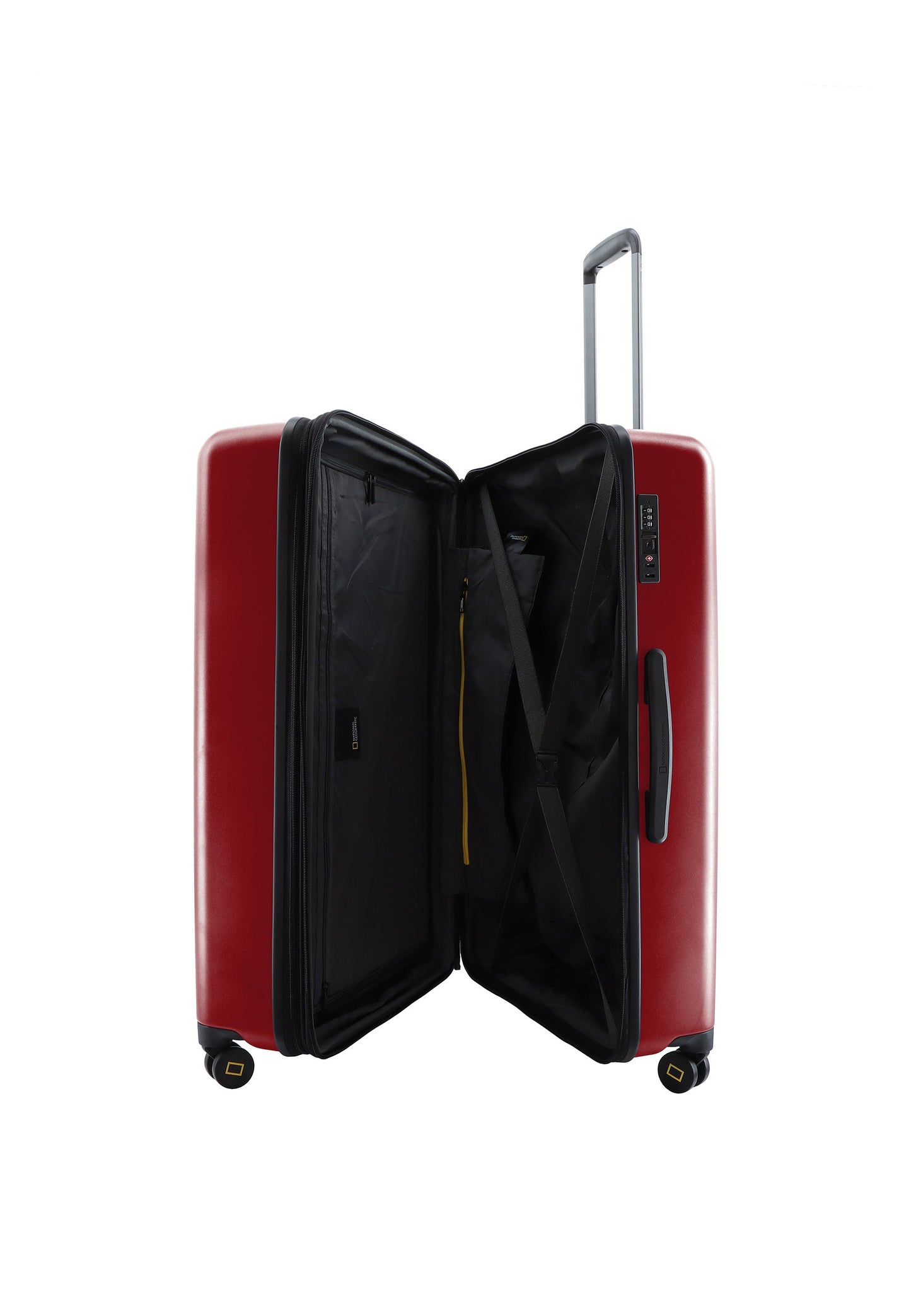 National Geographic Cruise Hartschalenkoffer / Trolley / Reisekoffer - 78 cm - (Large) Rot