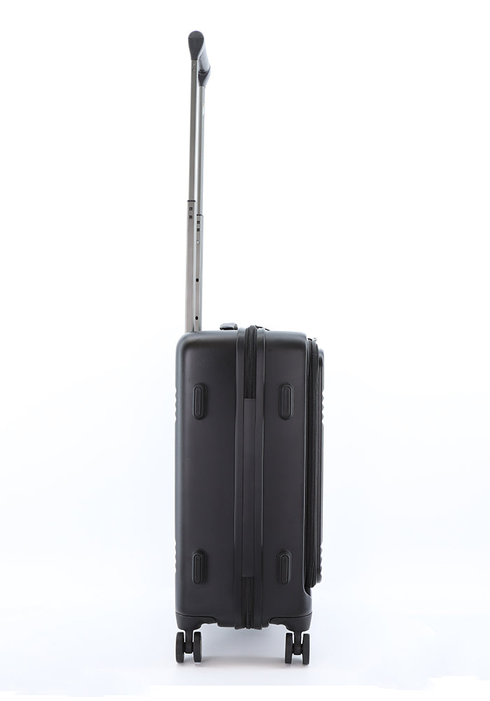 National Geographic - Lodge Handgepäck Hartschalenkoffer / Trolley / Reisekoffer - 55 cm - (Small) - Schwarz