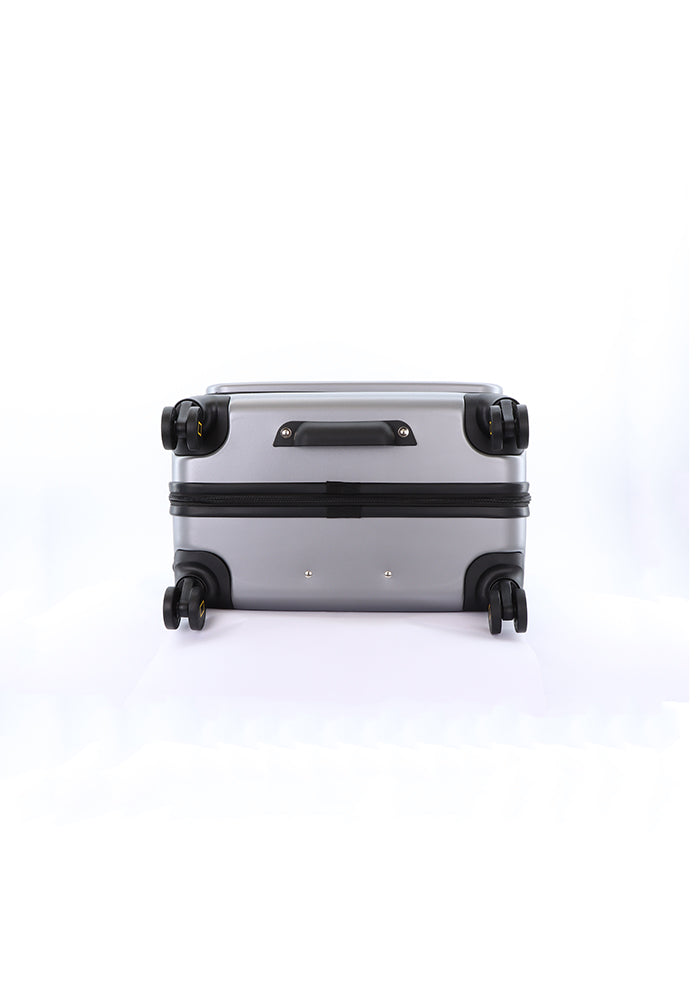 National Geographic - Lodge Hartschalenkoffer / Trolley / Reisekoffer - 67.8cm - (Medium) Silber