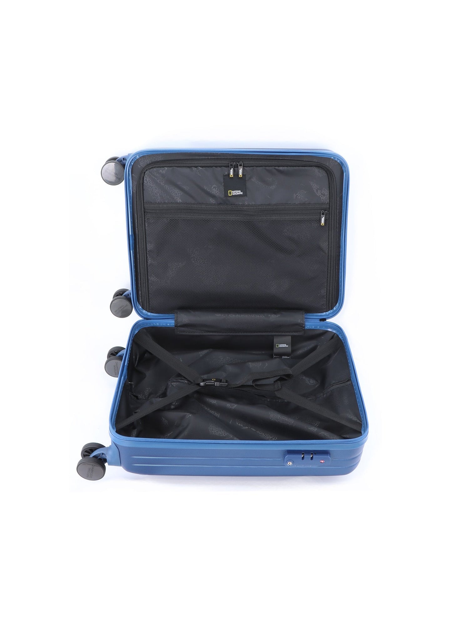 National Geographic - Pulse Handgepäck Hartschalenkoffer / Trolley / Reisekoffer - 56 cm - (Small) - Rot