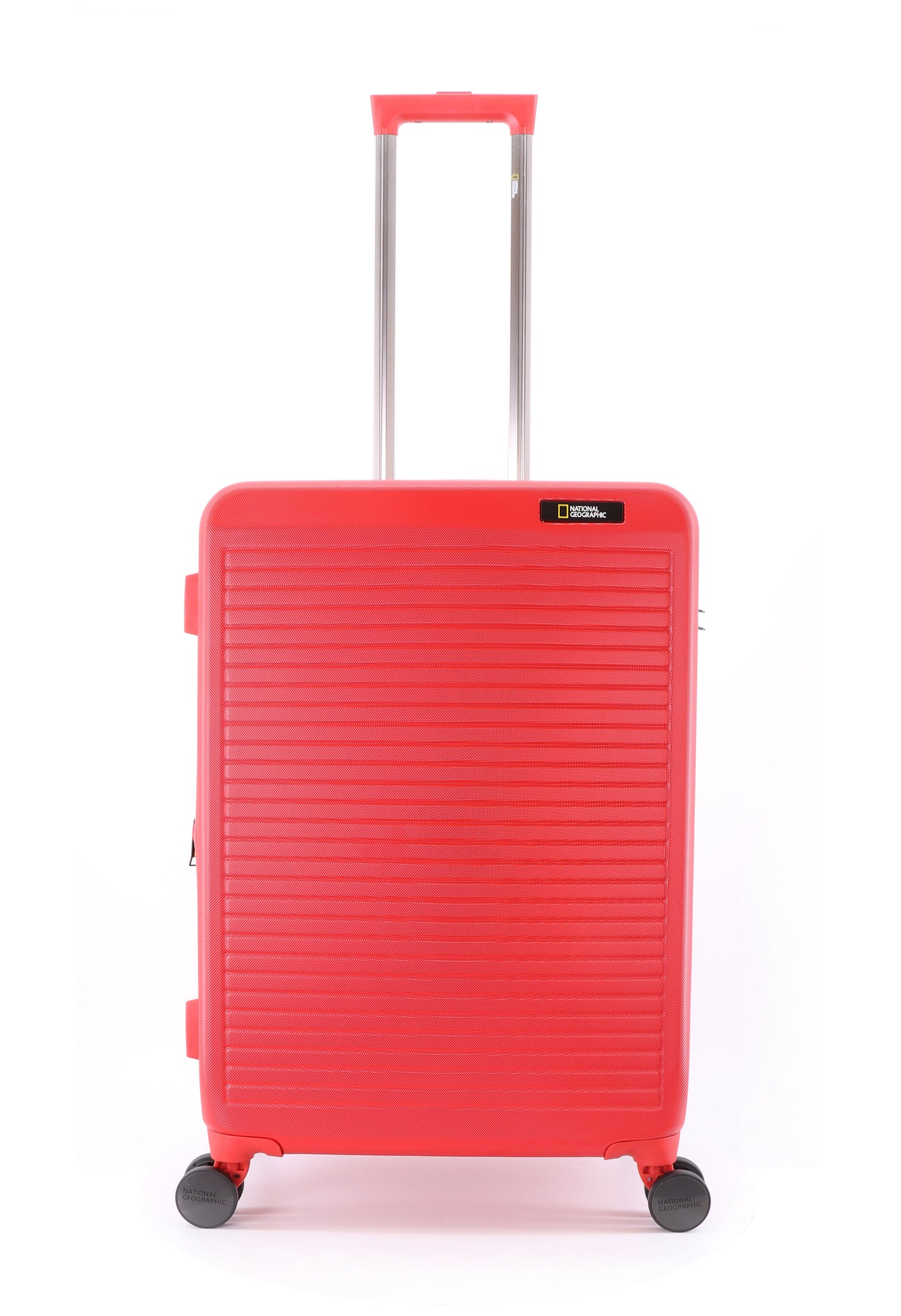 National Geographic - Pulse Hartschalenkoffer / Trolley / Reisekoffer - 68 cm - (Medium) - Rot