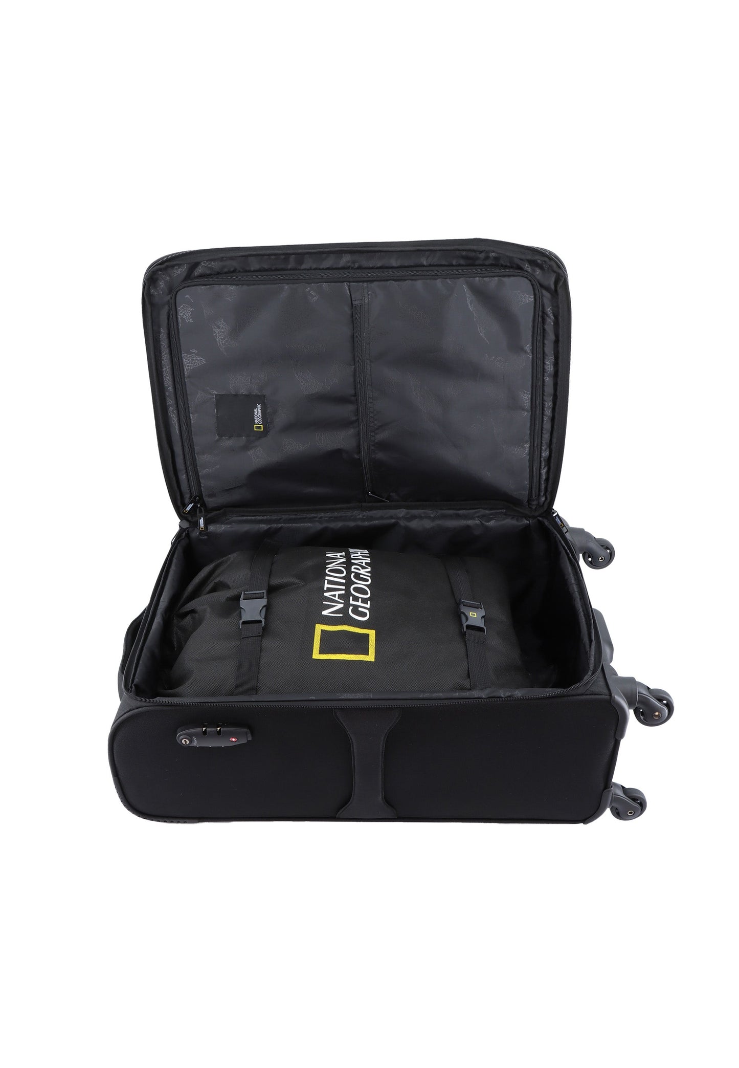 National Geographic Stoffkoffer Weichschalenkoffer / Trolley / Reisekoffer - 60cm - (Medium)