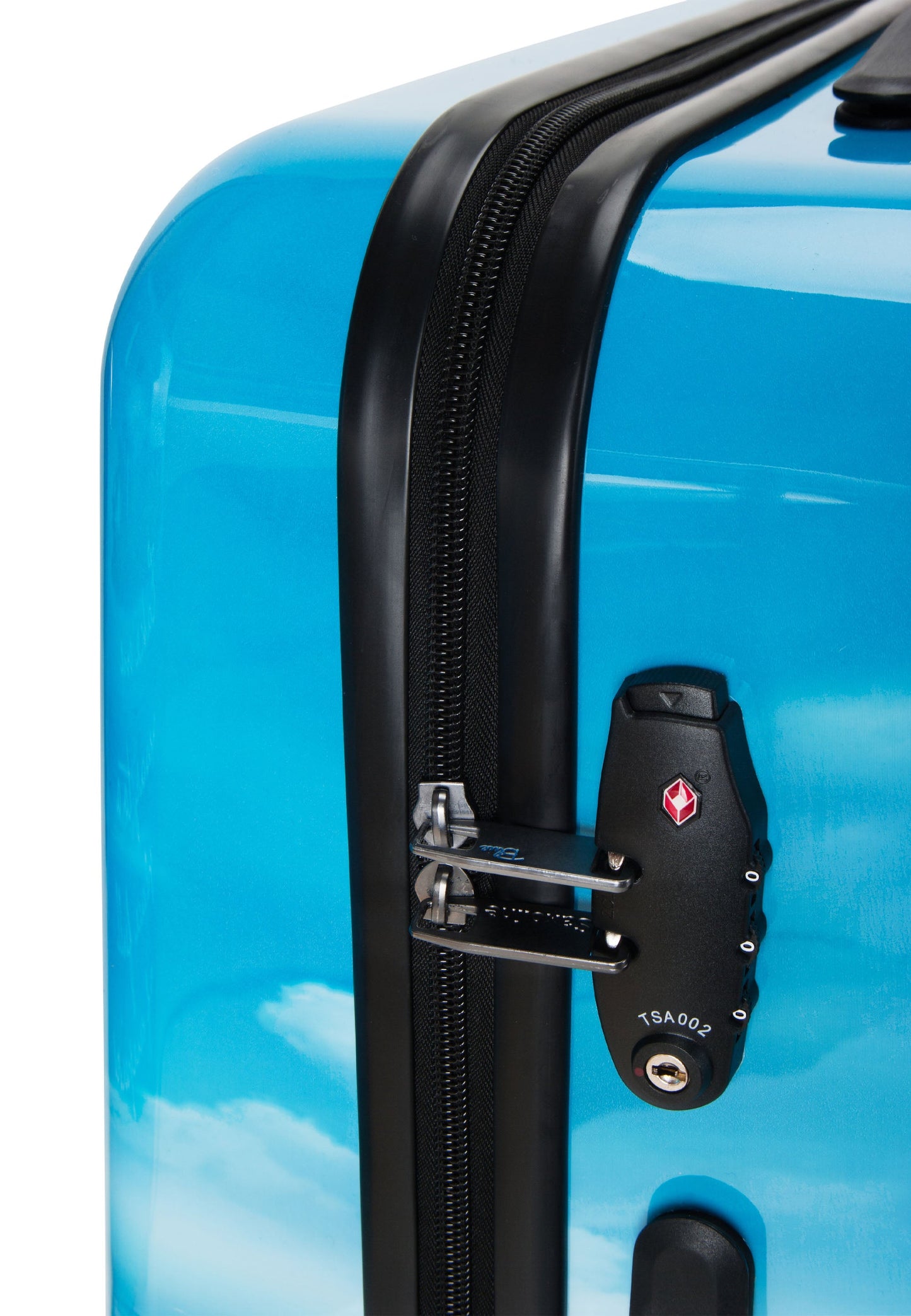 Saxoline Blue Island Handgepäck Hartschalenkoffer / Trolley / Reisekoffer (Small)