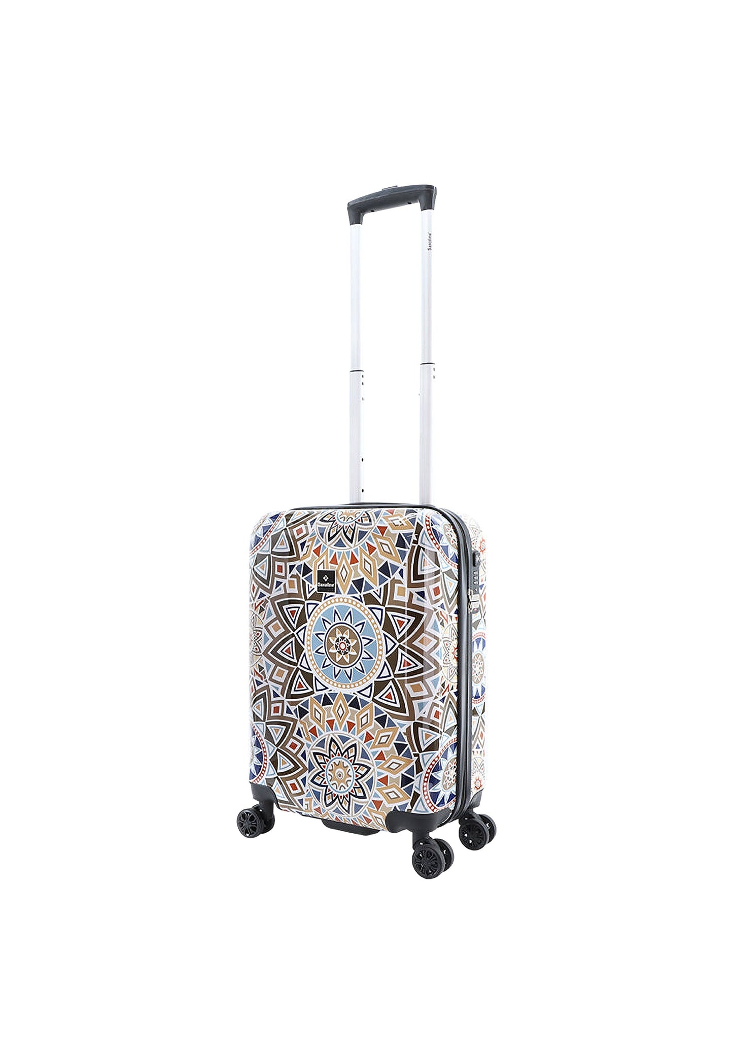Saxoline Mosaic Culture Handgepäck Hartschalenkoffer / Trolley / Reisekoffer (Small)