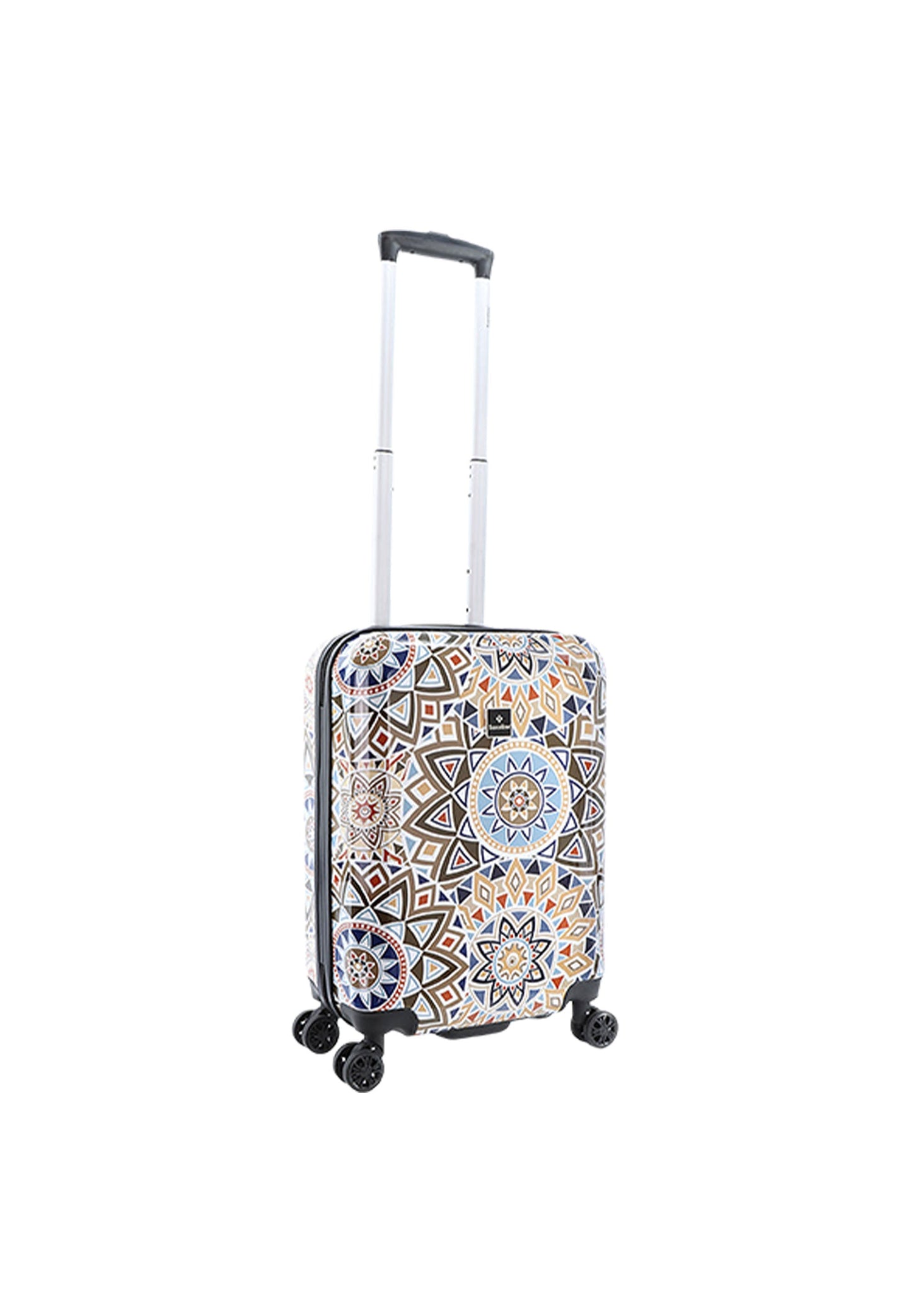 Saxoline Mosaic Culture Handgepäck Hartschalenkoffer / Trolley / Reisekoffer (Small)