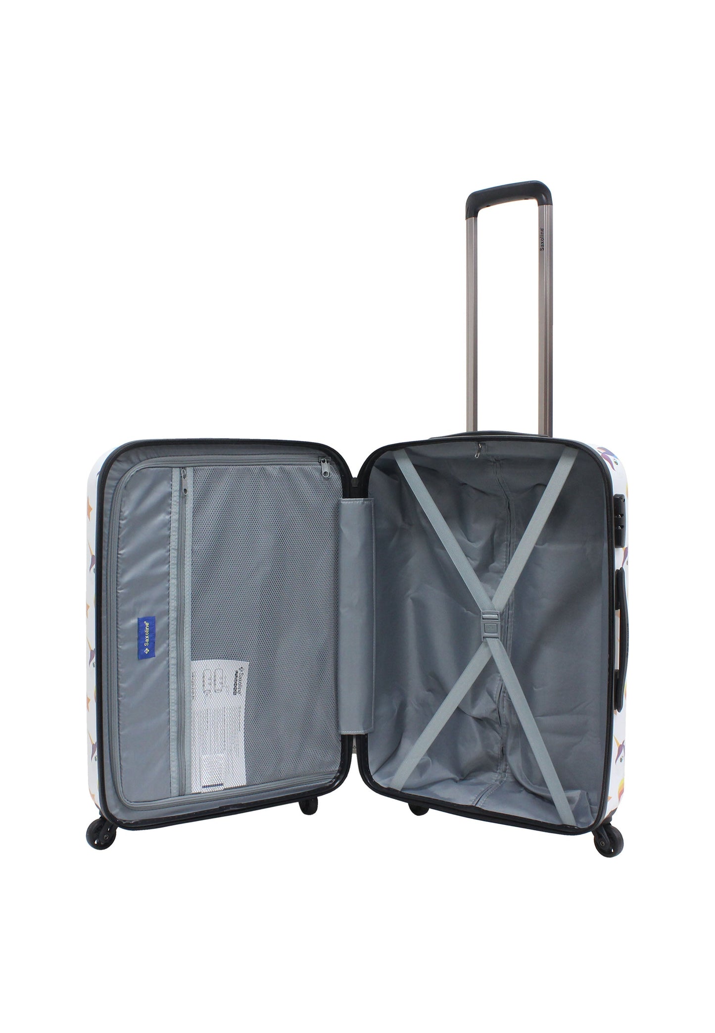Saxoline Unicorn Hartschalenkoffer / Trolley / Reisekoffer (Medium)