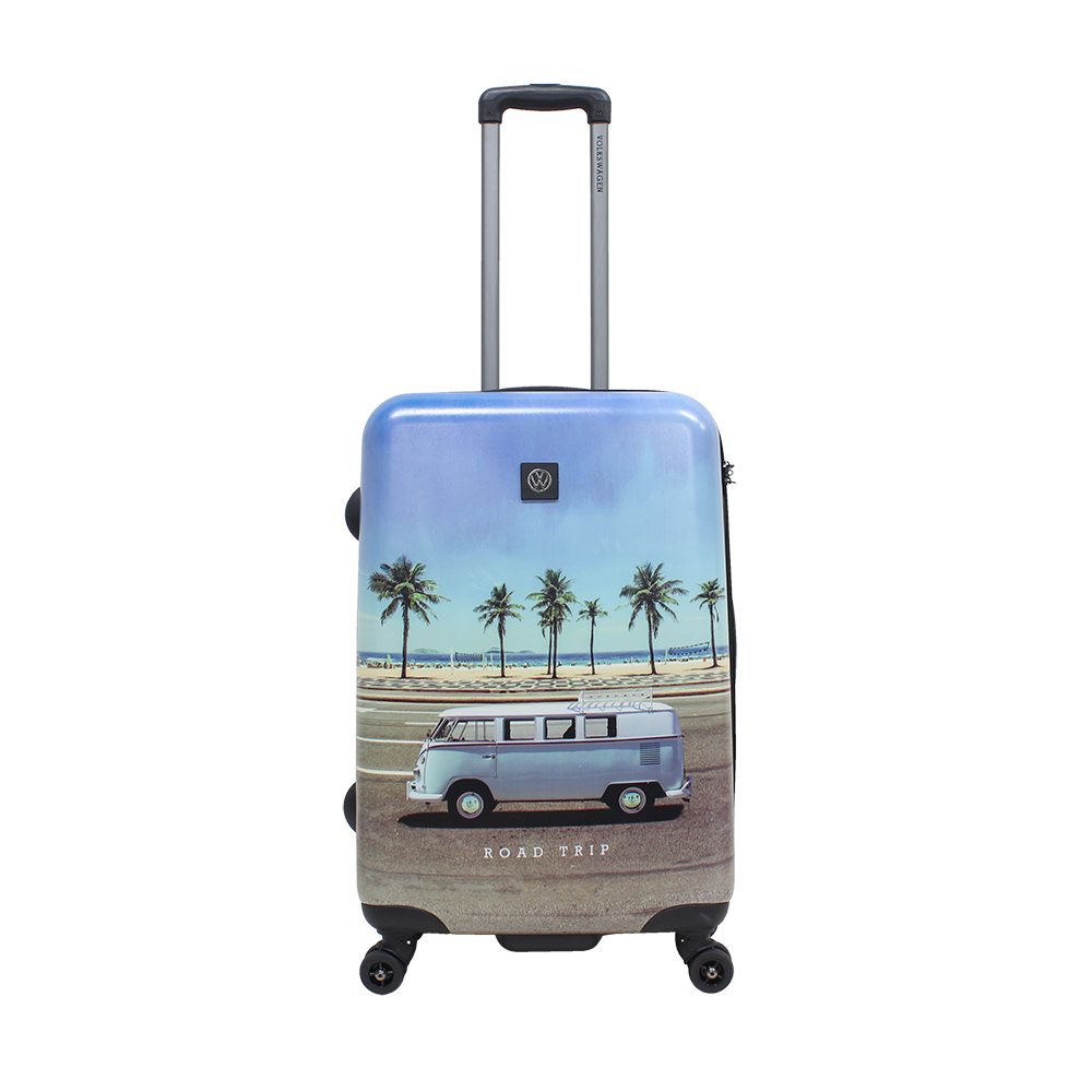 Volkswagen - Roadtrip Hartschalenkoffer / Trolley / Reisekoffer - (66) cm - (Medium)