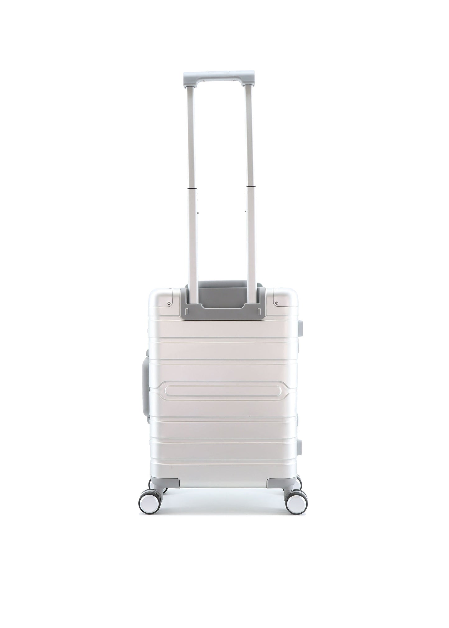 York - Aluminium Handgepäck Hartschalenkoffer / Trolley / Reisekoffer - 55cm - (Small)