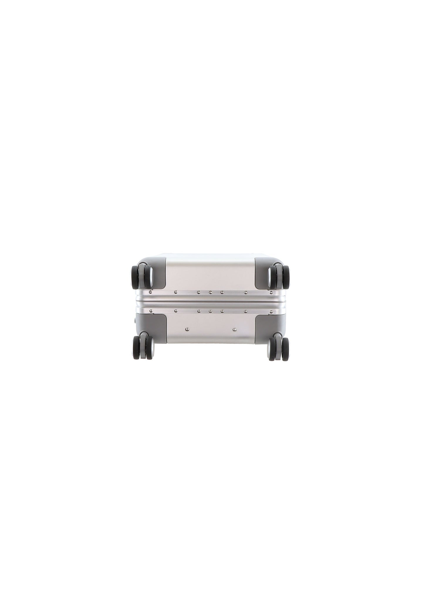 York - Aluminium Handgepäck Hartschalenkoffer / Trolley / Reisekoffer - 55cm - (Small)