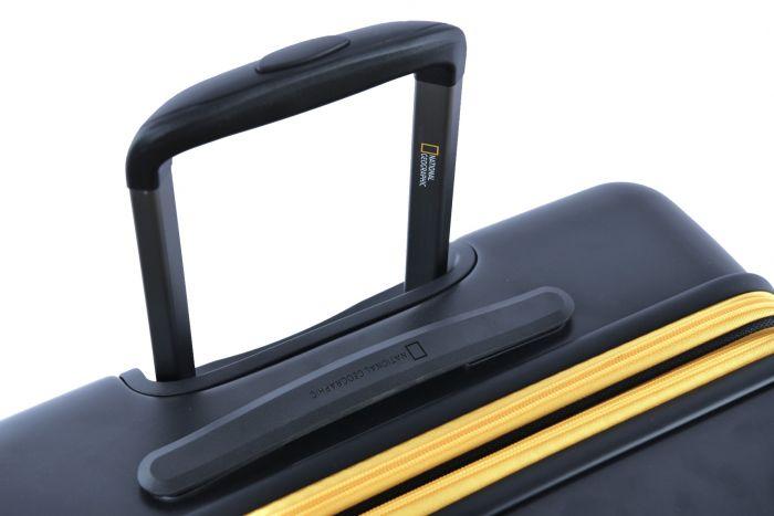 National Geographic - Globe Hartschalenkoffer / Trolley / Reisekoffer - 78 cm - (Large) Schwarz