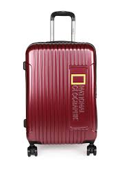 National Geographic - Canyon Hartschalenkoffer / Trolley / Reisekoffer - 67 cm - (Medium) - Rot