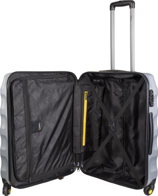 National Geographic - Arete Hartschalenkoffer / Trolley / Reisekoffer - 67cm - (Medium) Schwarz