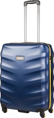 National Geographic - Arete Hartschalenkoffer / Trolley / Reisekoffer - 67cm - (Medium) Schwarz