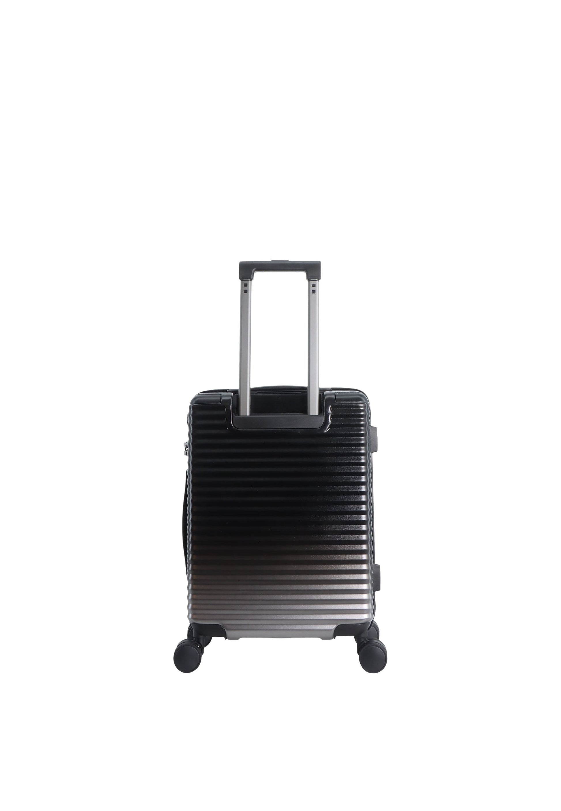 Saxoline Blue Elite Handgepäck Hartschalenkoffer / Trolley / Reisekoffer (Small) Schwarz