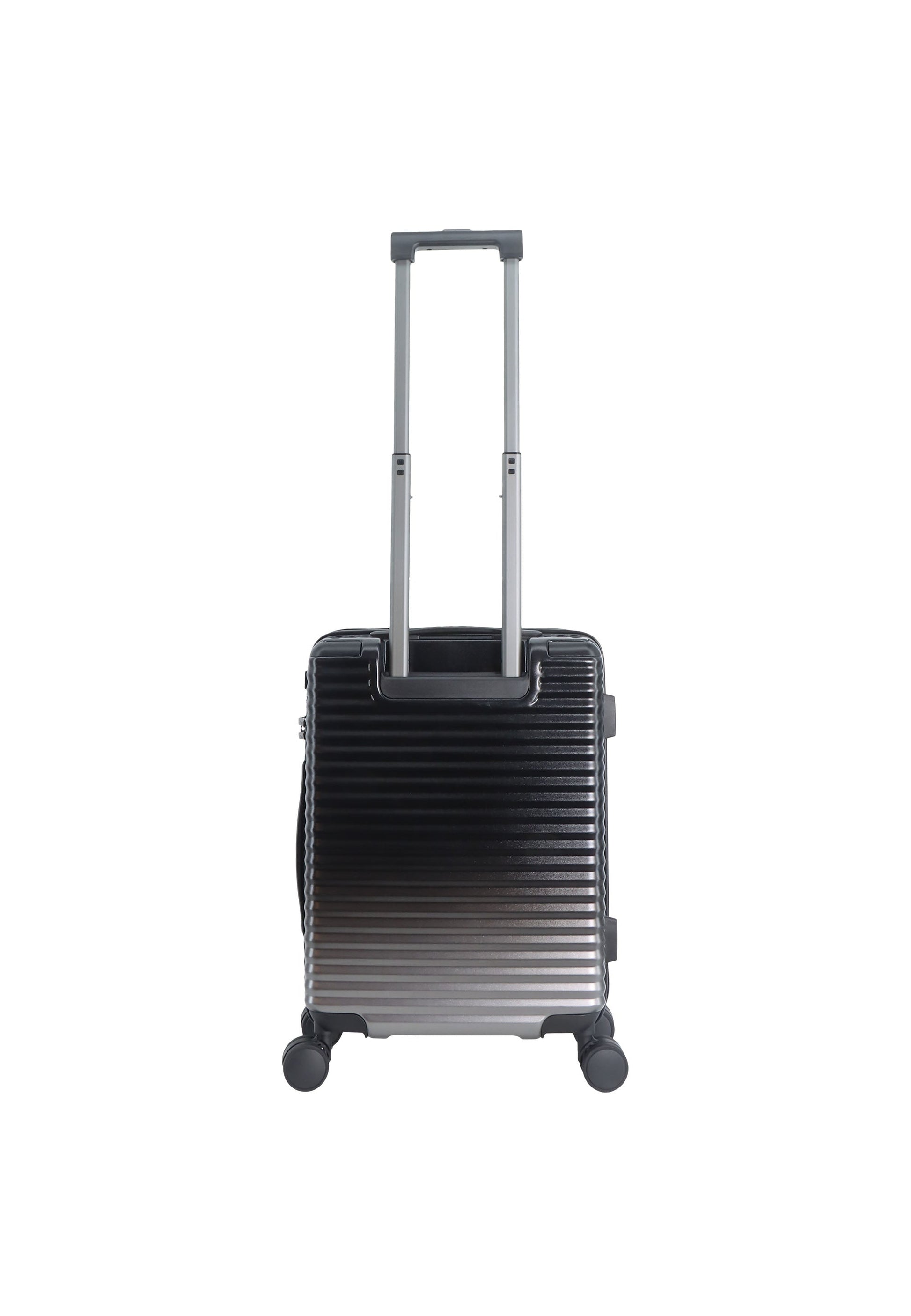 Saxoline Blue Elite Handgepäck Hartschalenkoffer / Trolley / Reisekoffer (Small) Schwarz